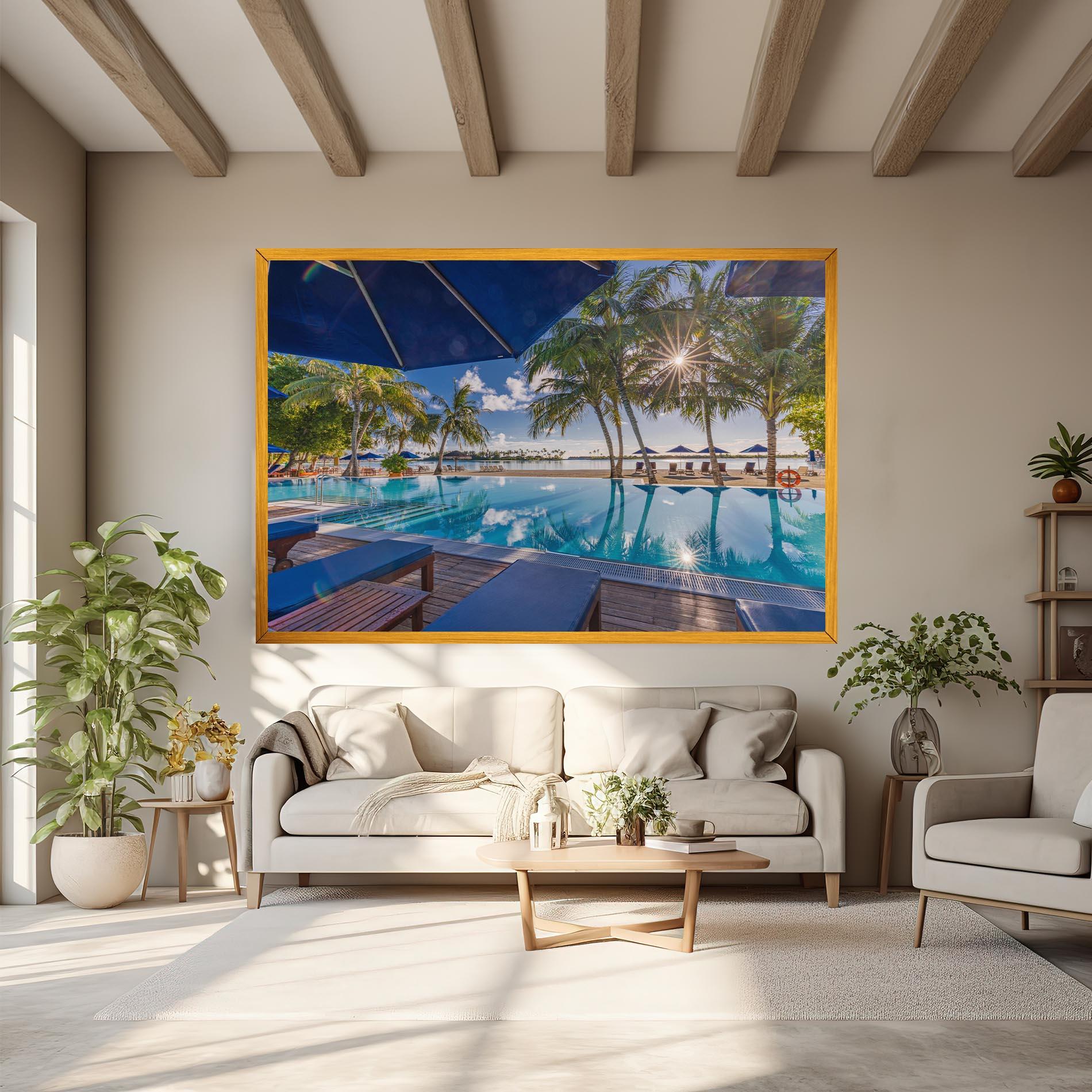 Leinwandbild Fantastic Summer Mood mockup 6