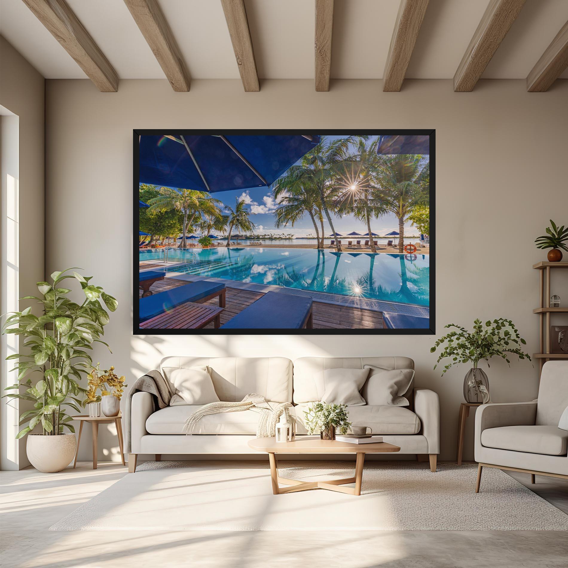 Leinwandbild Fantastic Summer Mood mockup 6