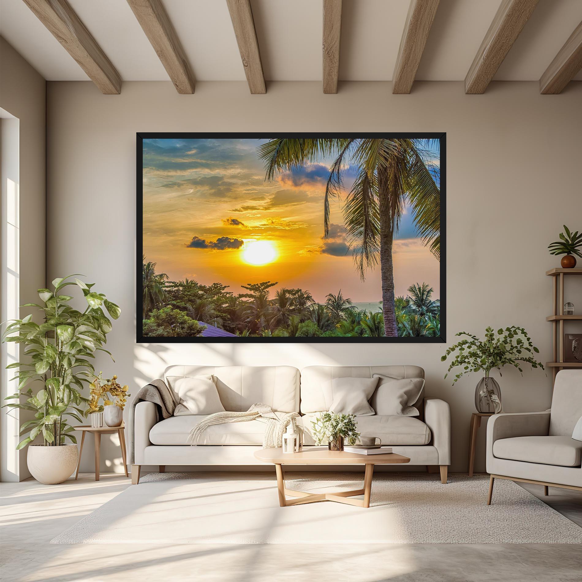 Leinwandbild Summer View mockup 6