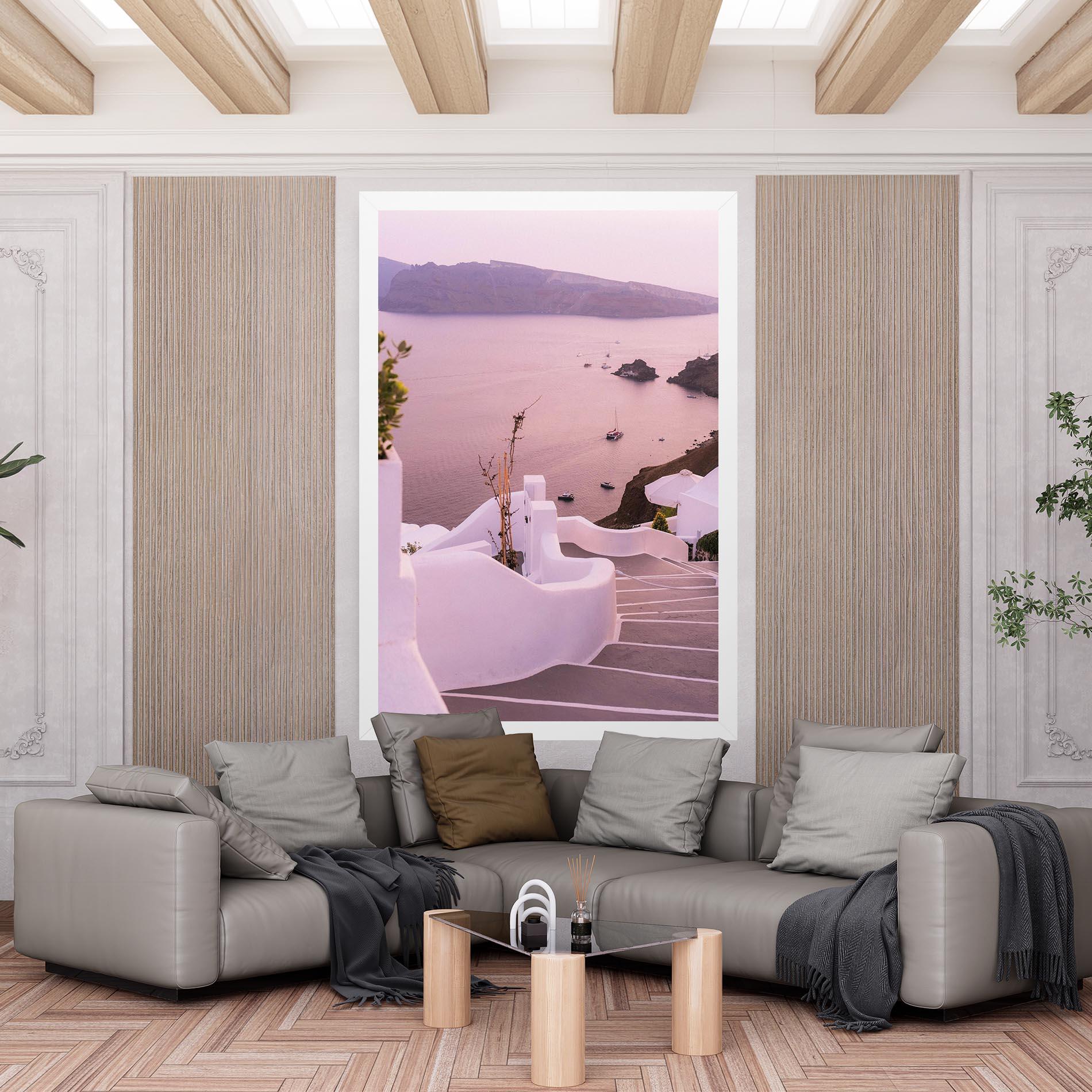Leinwandbild Grece Strairs mockup 6