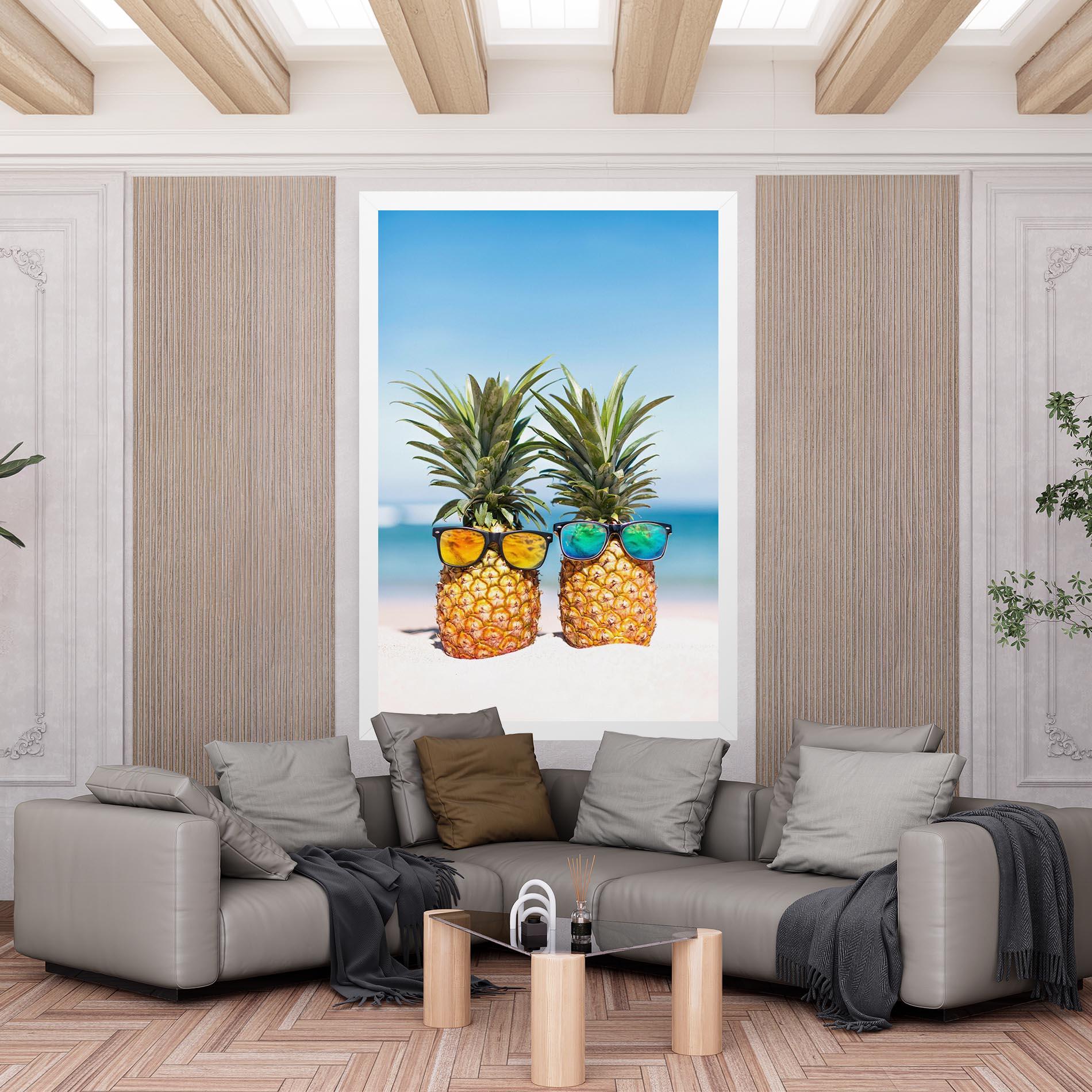 Leinwandbild Trendy Sunglasses mockup 6