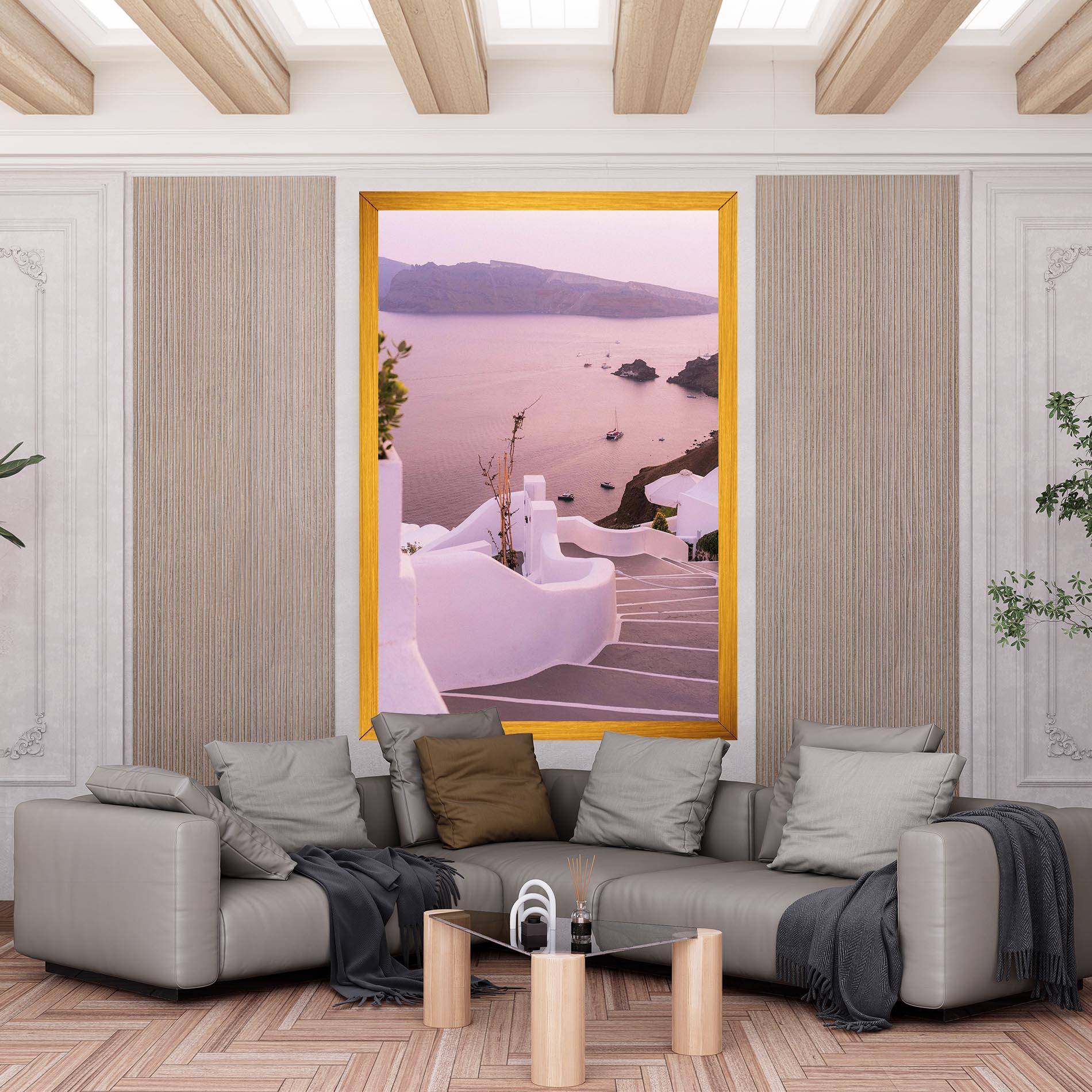 Leinwandbild Grece Strairs mockup 6