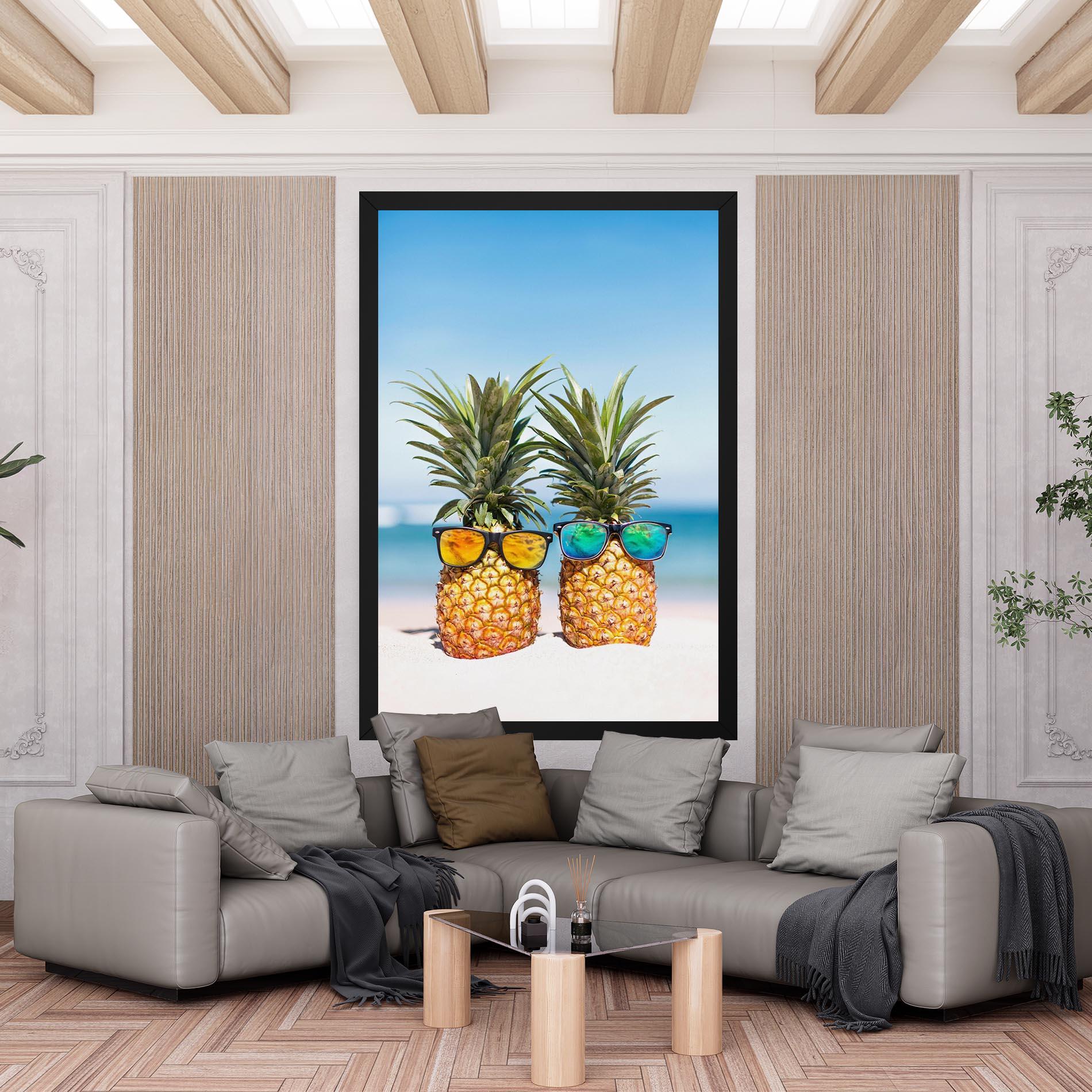 Leinwandbild Trendy Sunglasses mockup 6