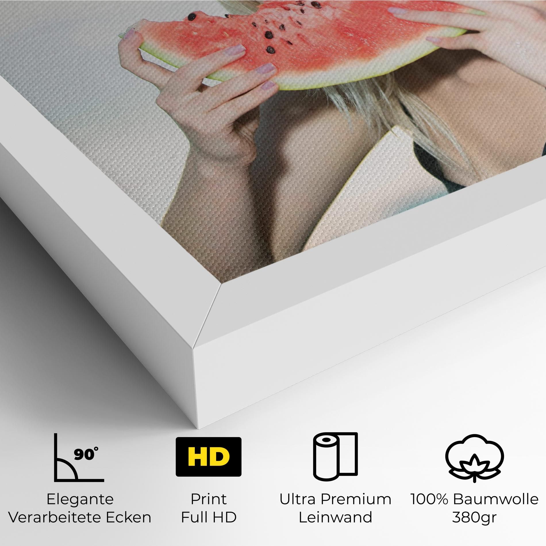 Eating Watermelon mockup 4