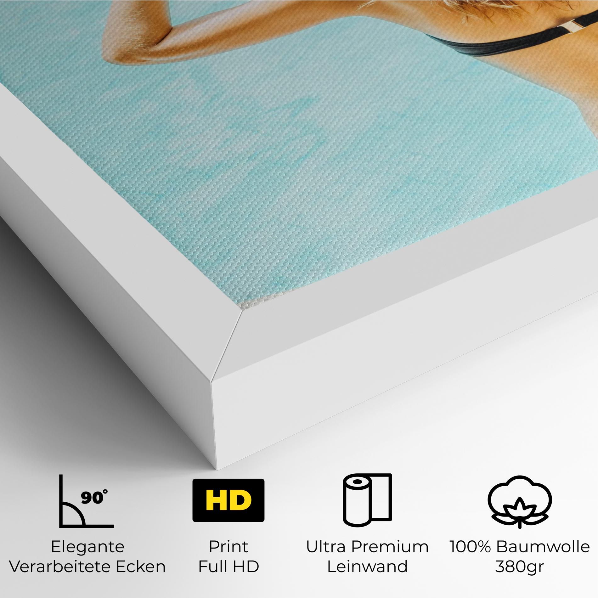 Enjoying Swimming Pool mockup 4