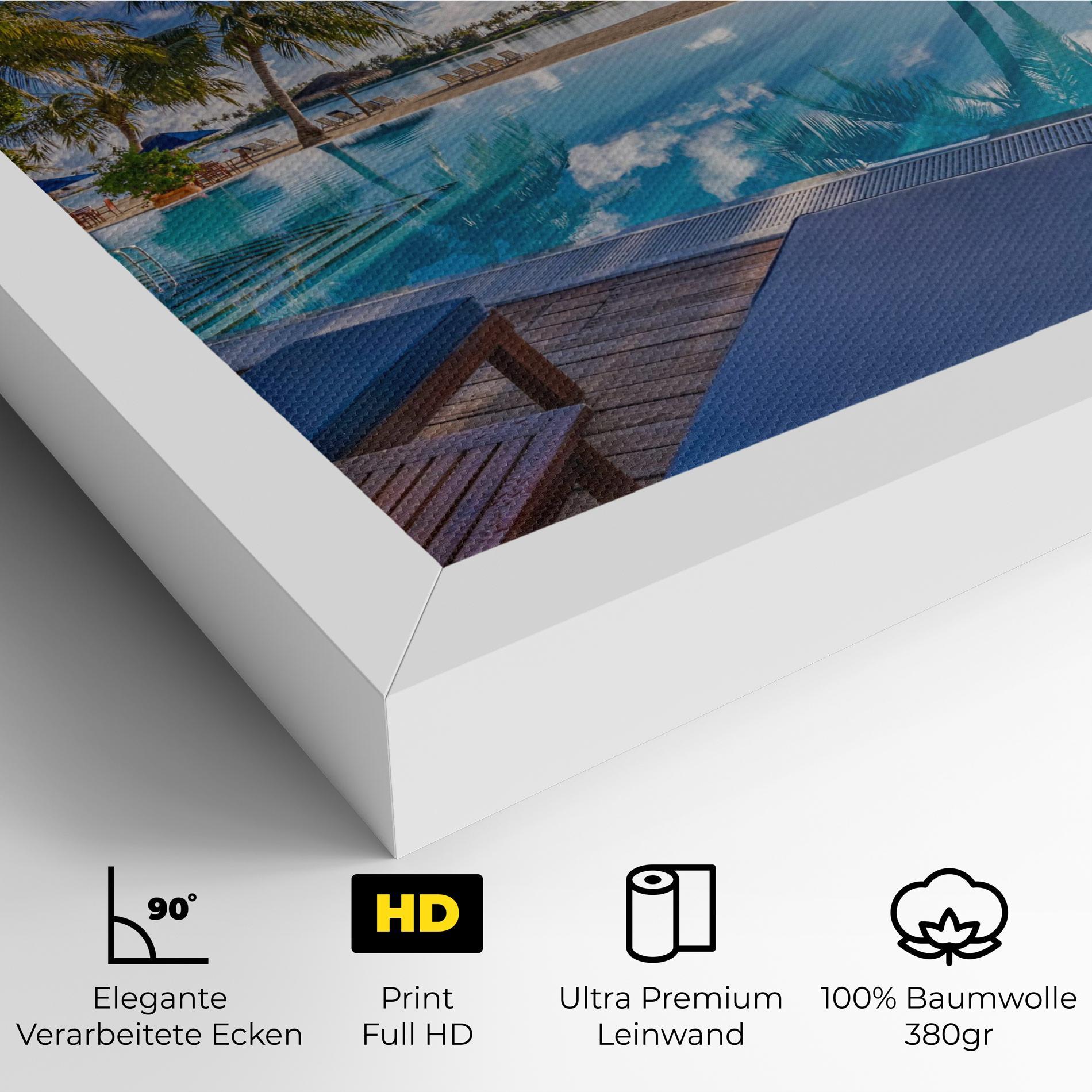 Leinwandbild Fantastic Summer Mood mockup 4