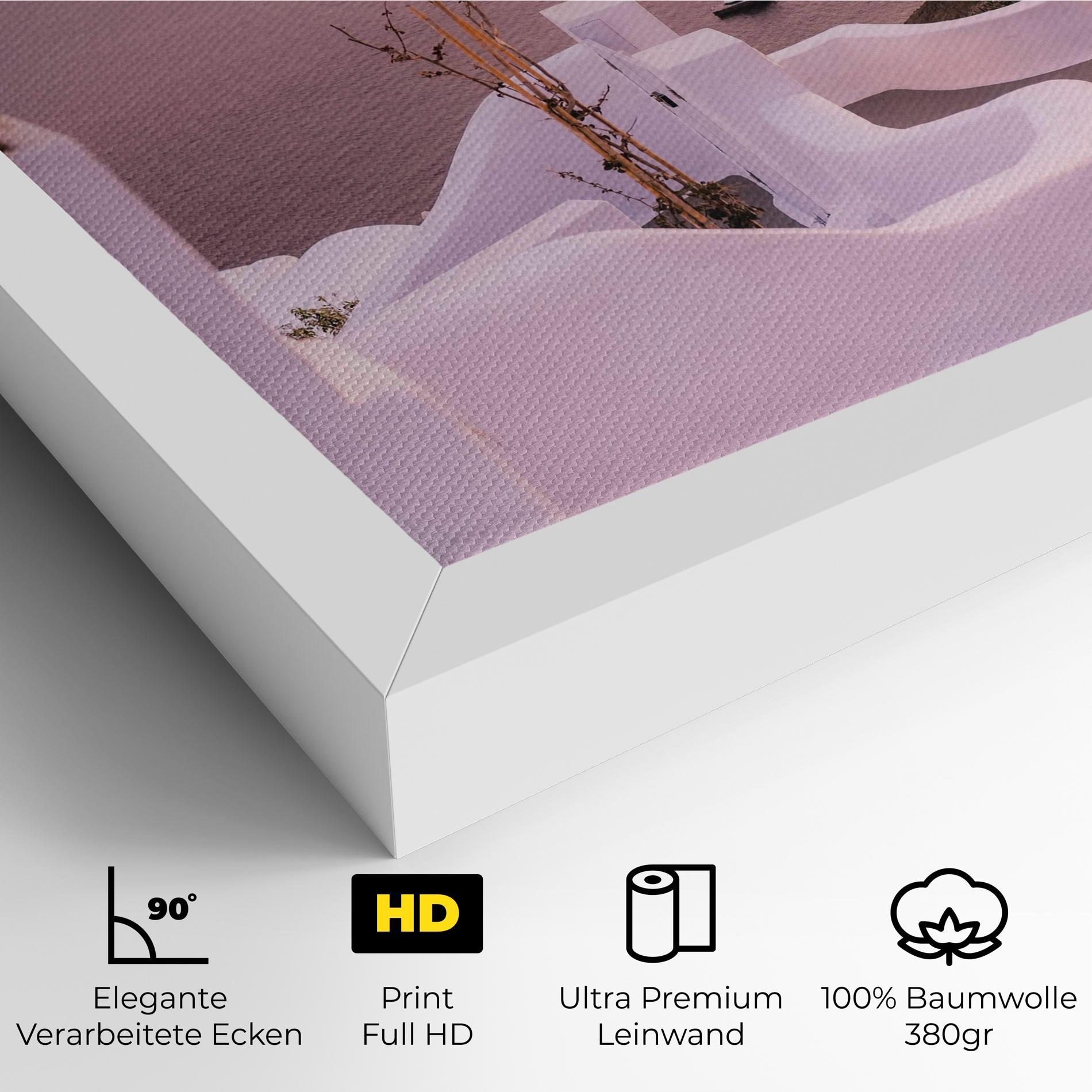 Leinwandbild Grece Strairs mockup 4