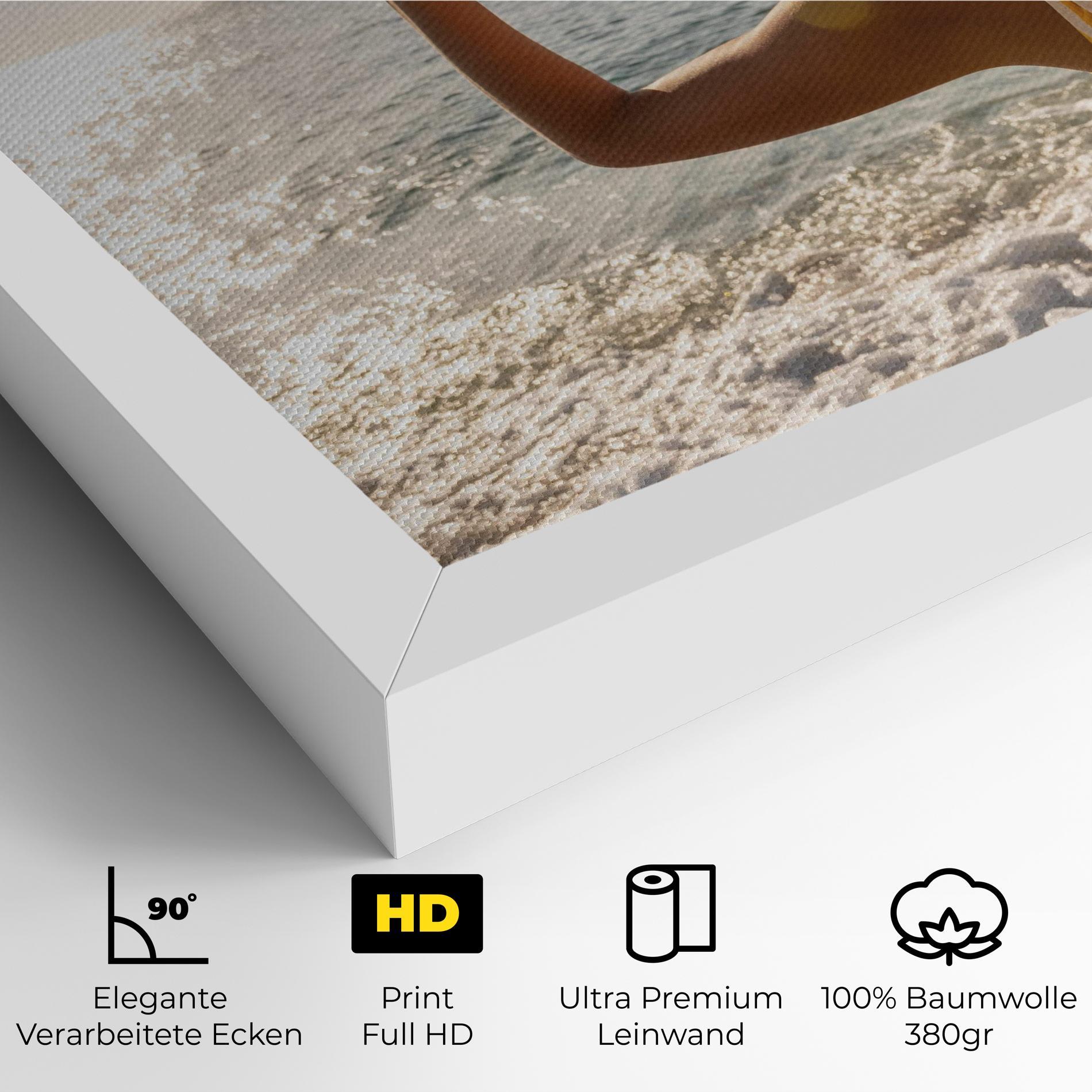 Leinwandbild Heart Symbol mockup 4