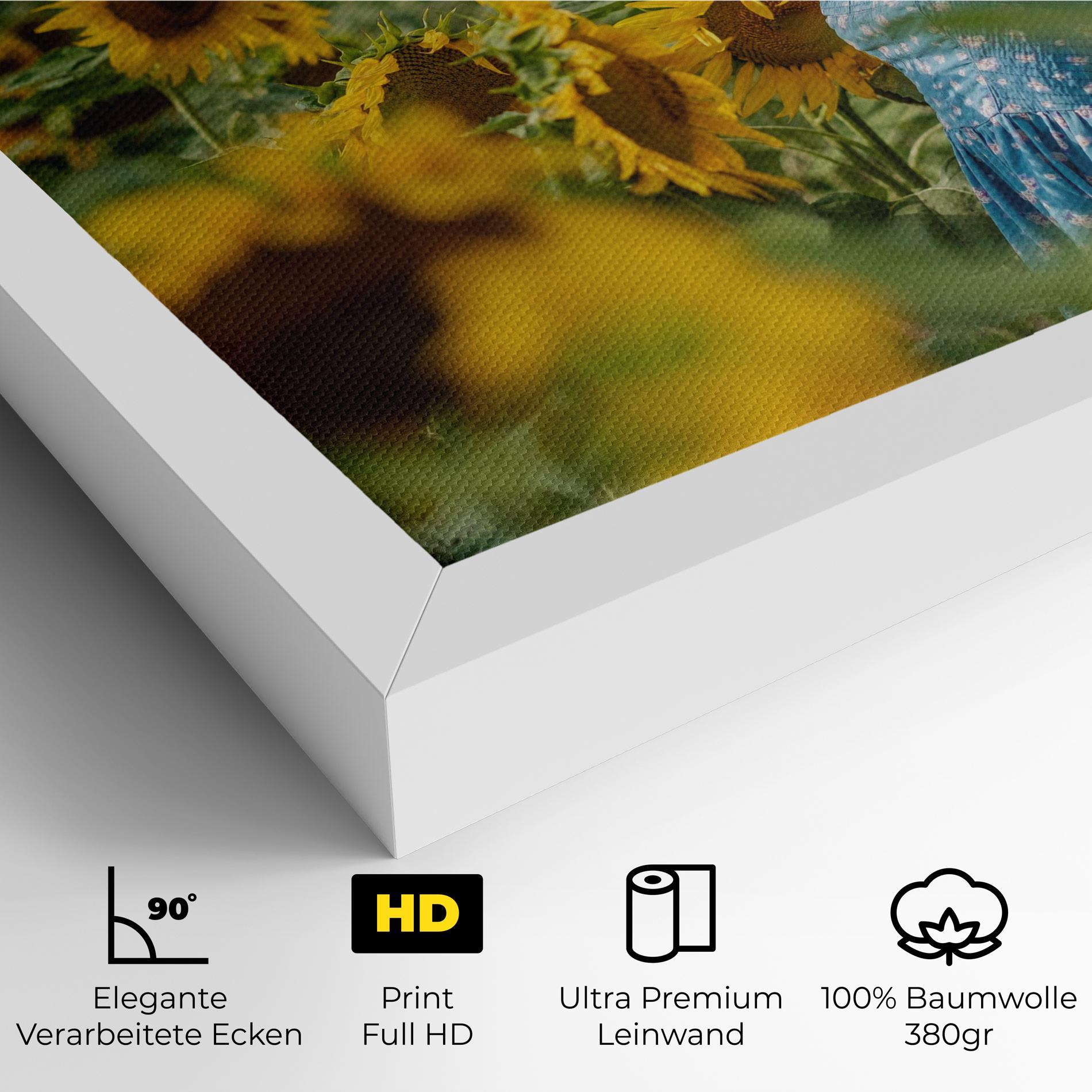 Leinwandbild Model Posing mockup 4