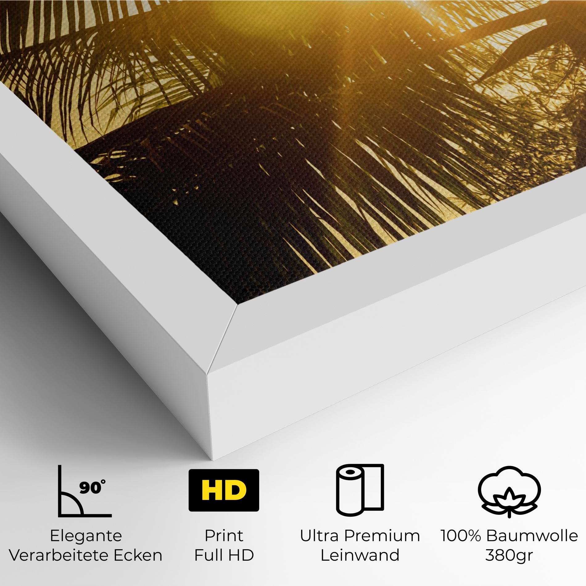 Palm Trees Sun mockup 4