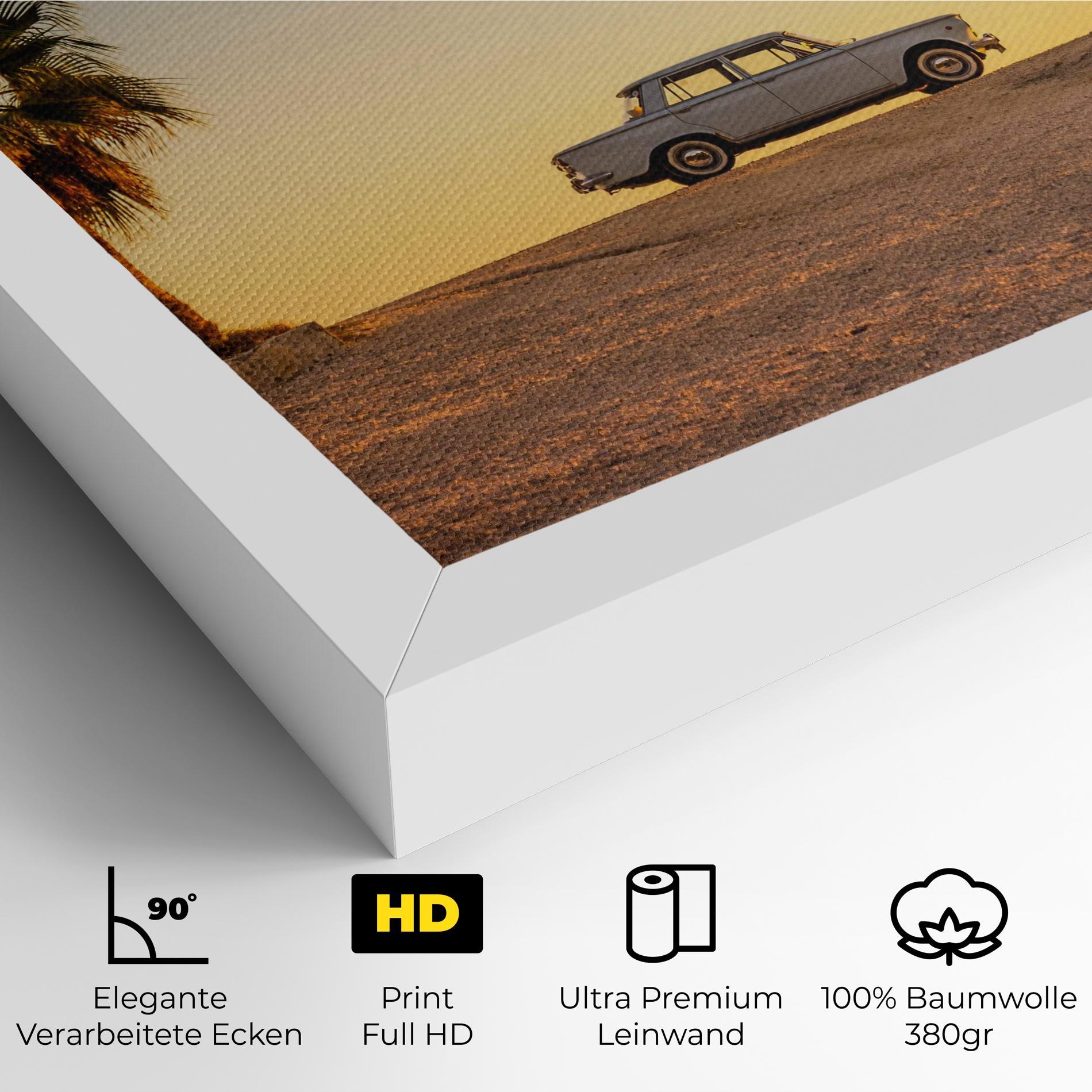 Leinwandbild Summer Car mockup 4