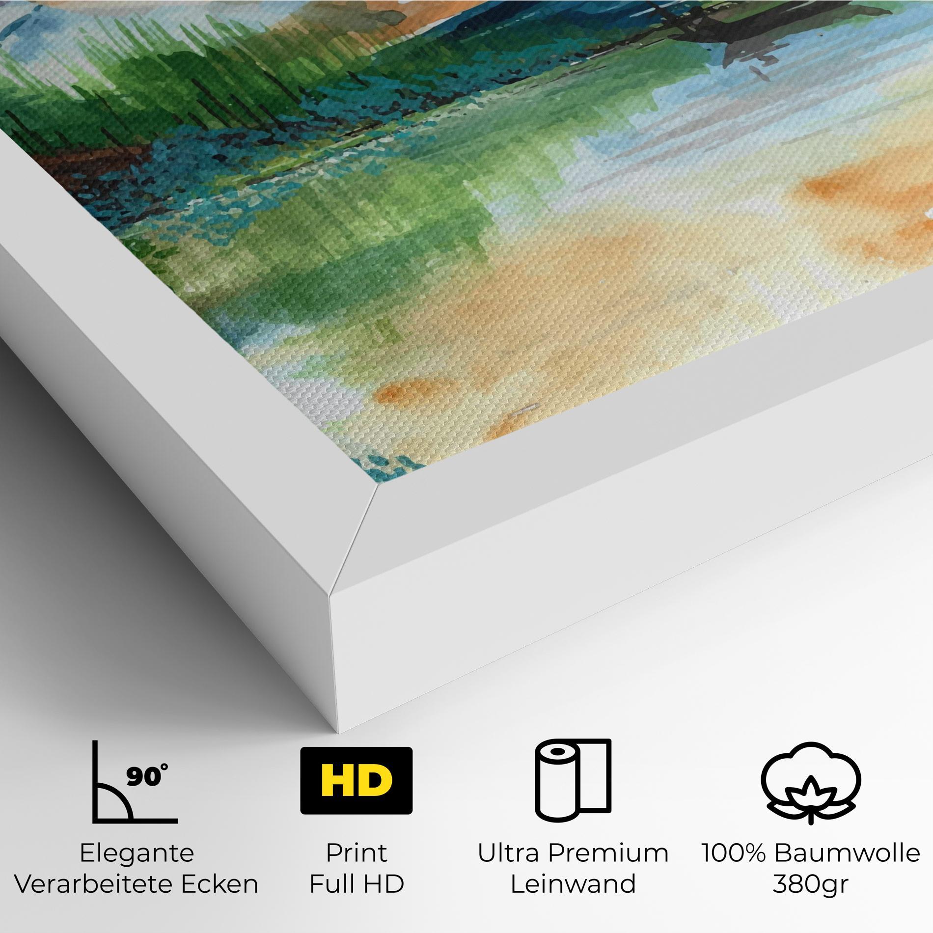 Leinwandbild Summer Trip View 01 mockup 4