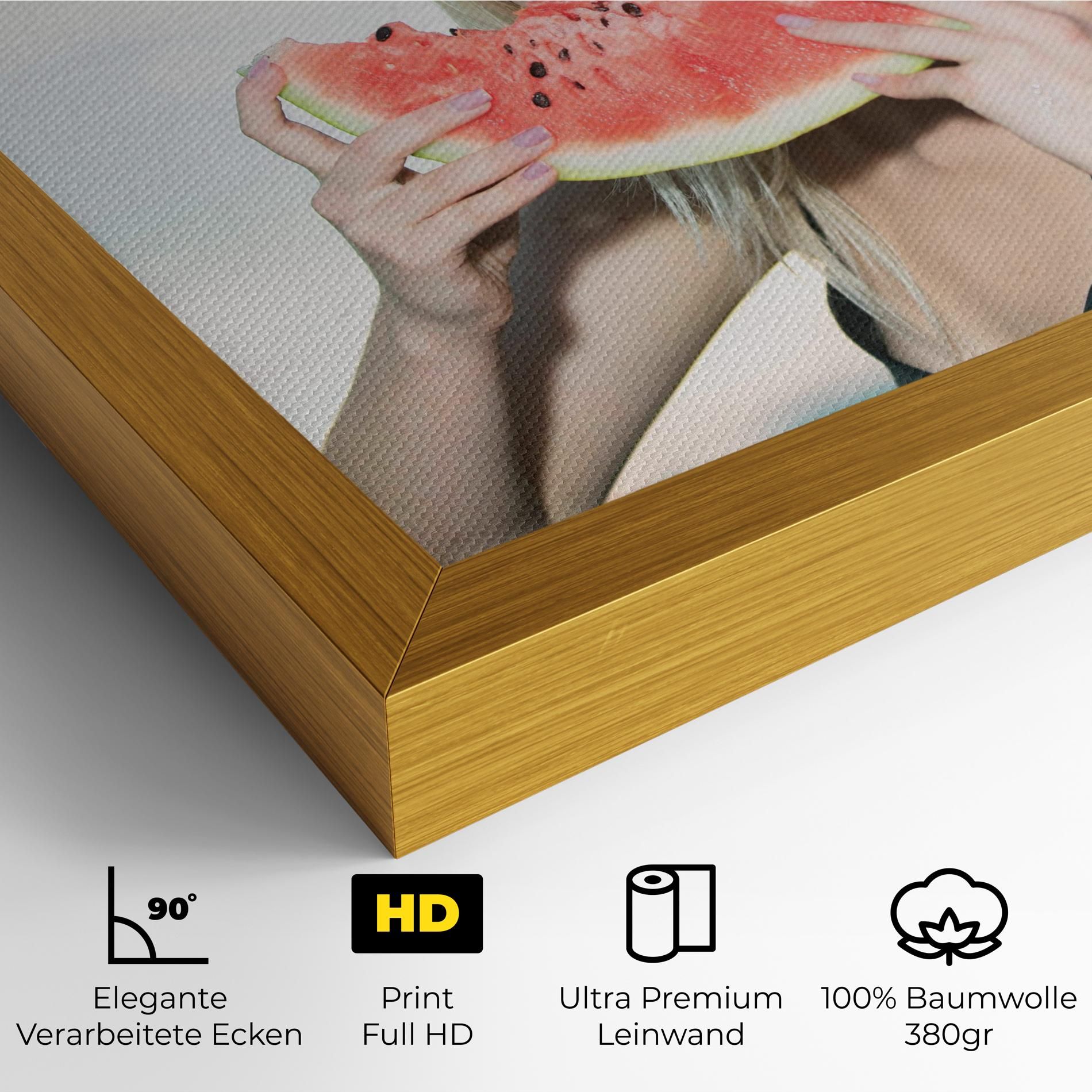 Eating Watermelon mockup 4