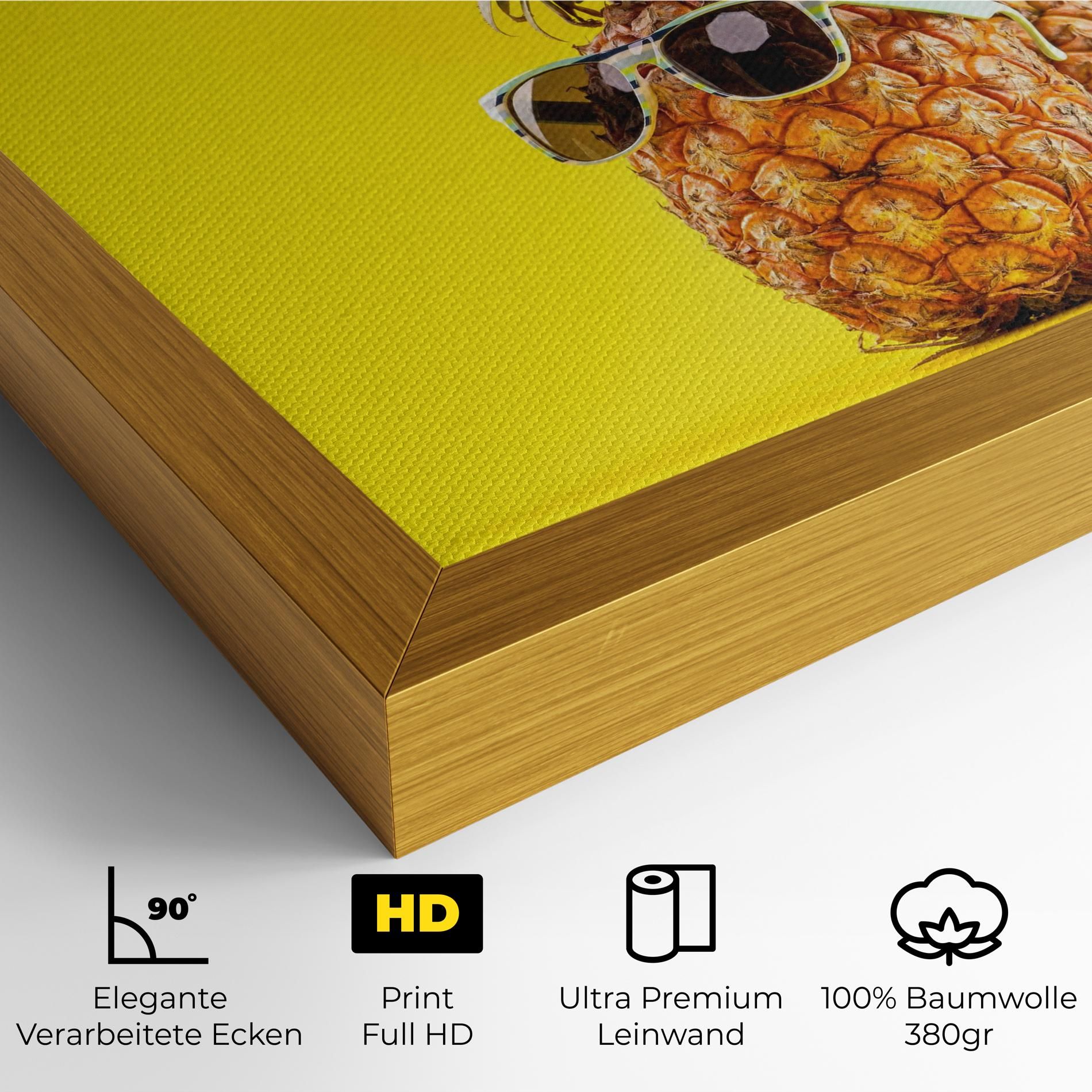 Pineapple Looking Up mockup 4