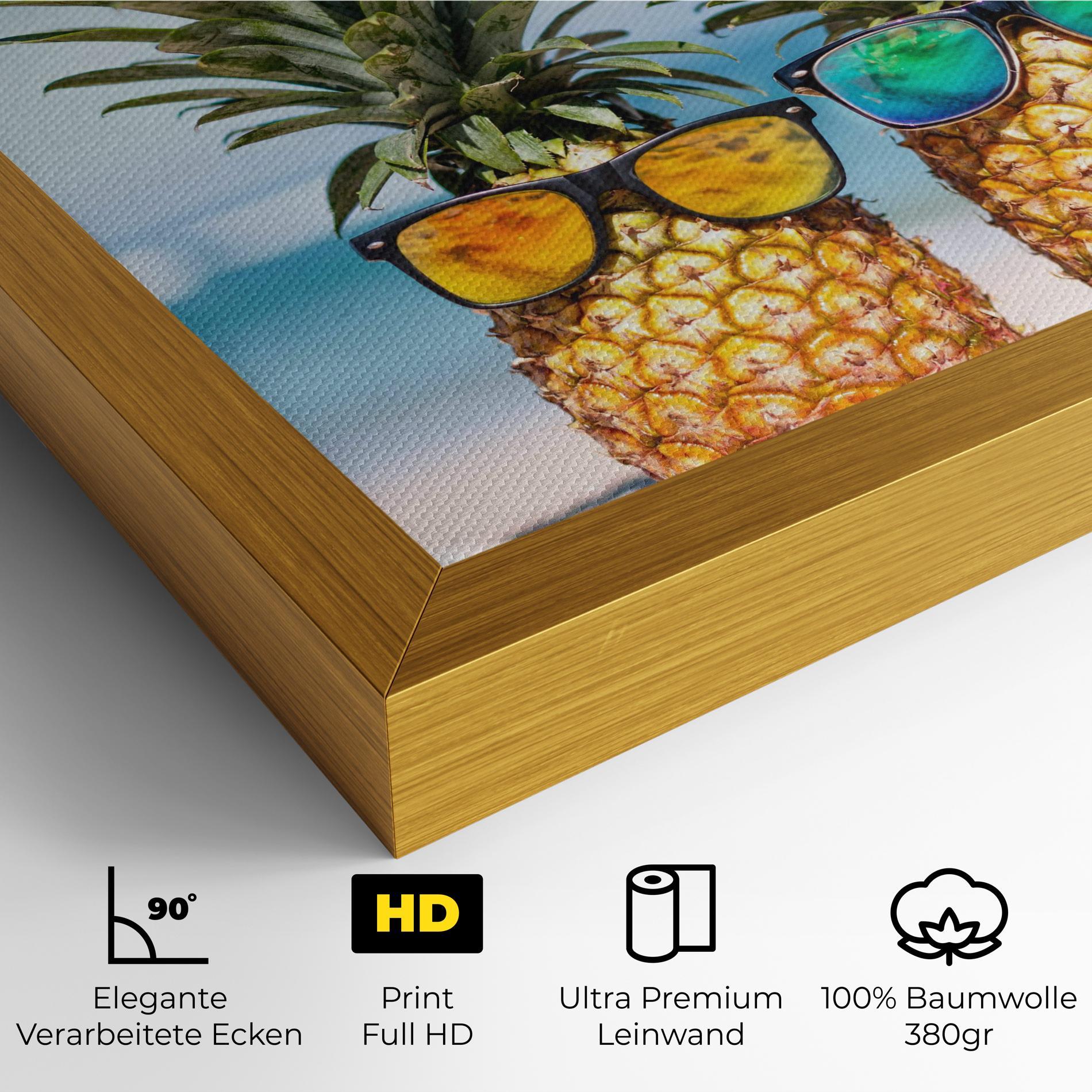 Leinwandbild Trendy Sunglasses mockup 4