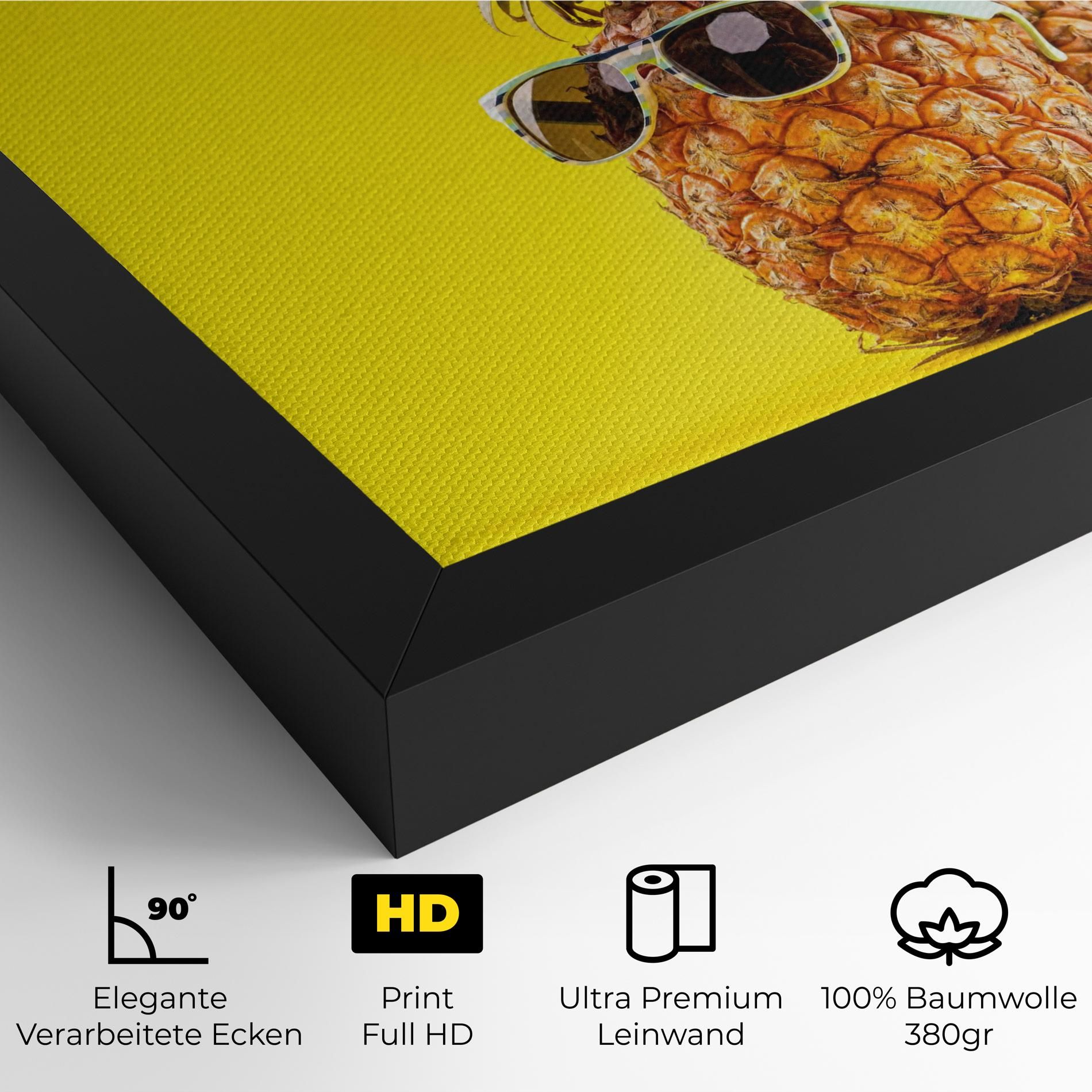 Pineapple Looking Up mockup 4