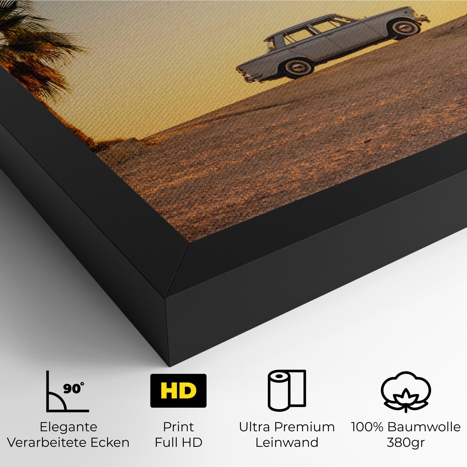 Leinwandbild Summer Car mockup 4