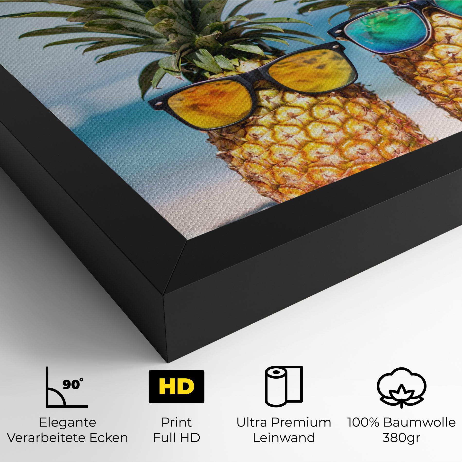 Leinwandbild Trendy Sunglasses mockup 4