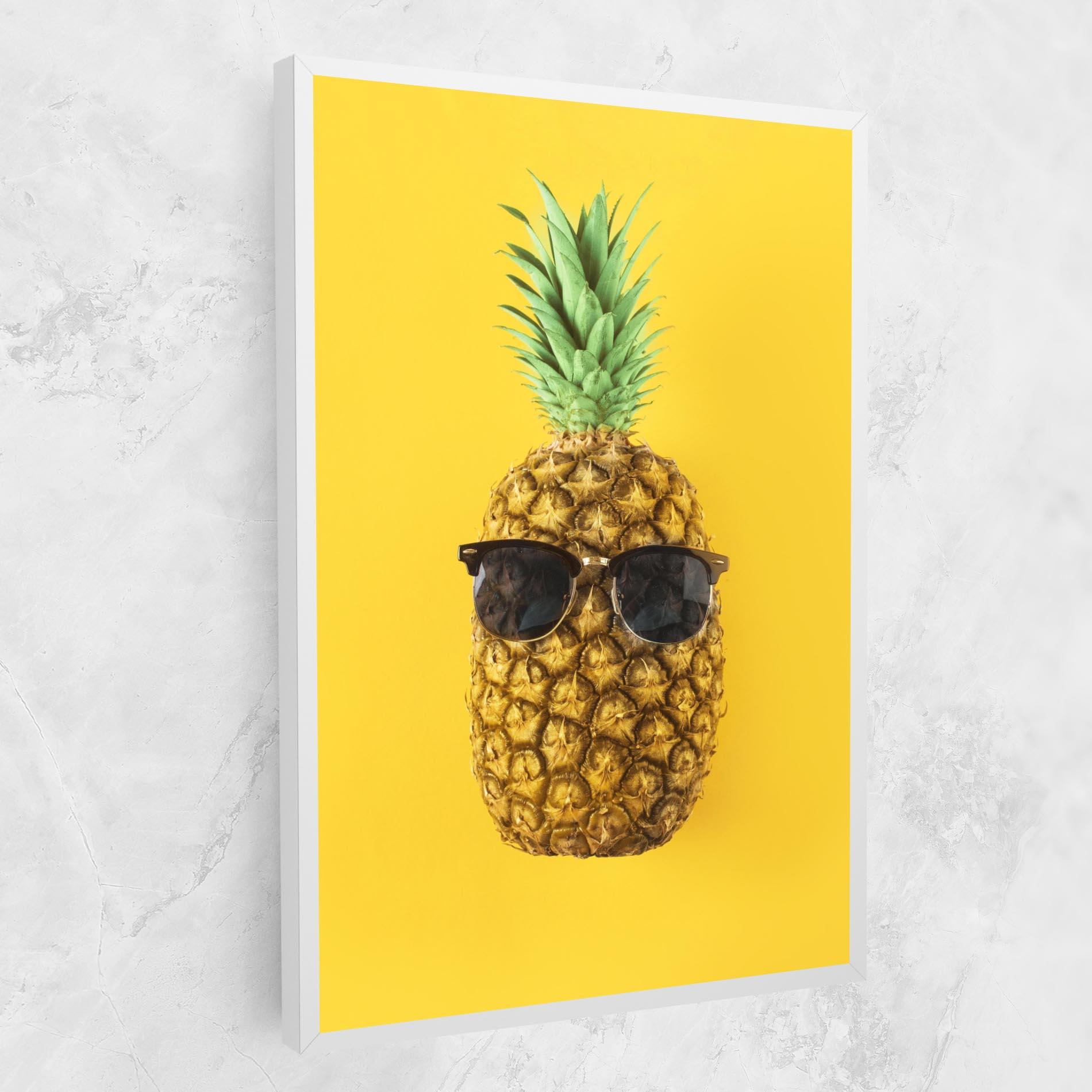 Leinwandbild Fresh Pineapple mockup 1