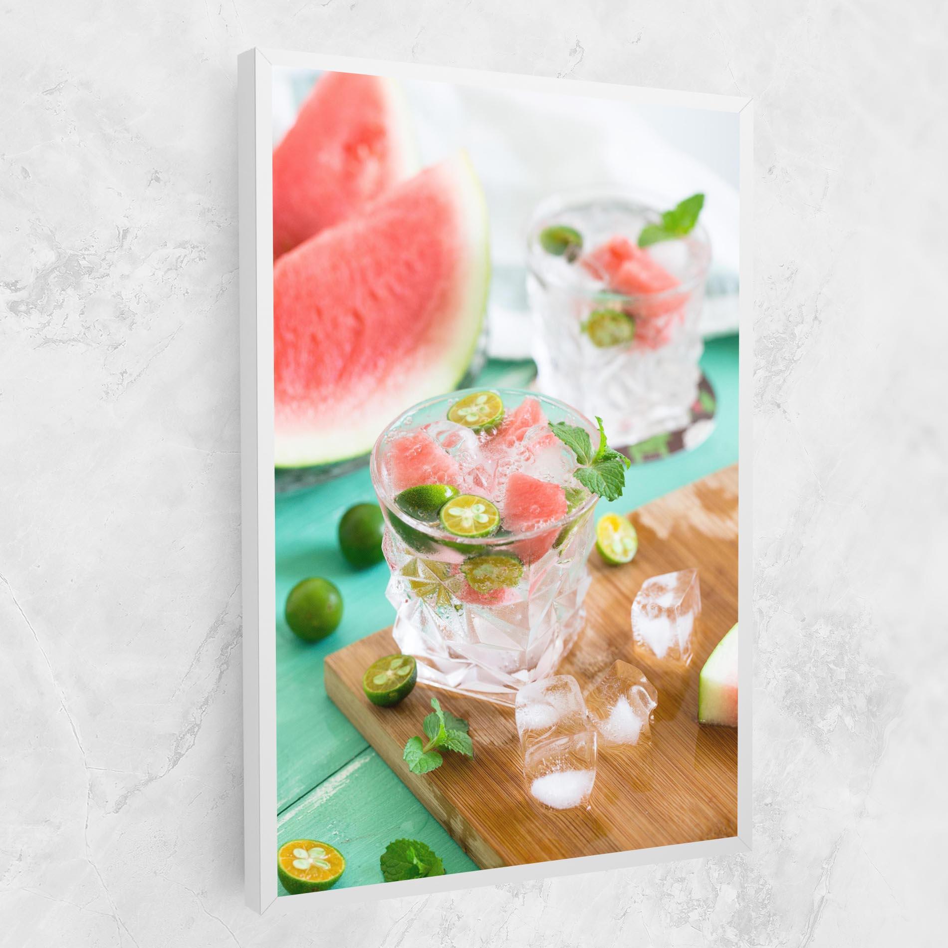 Leinwandbild Summer Drink mockup 1