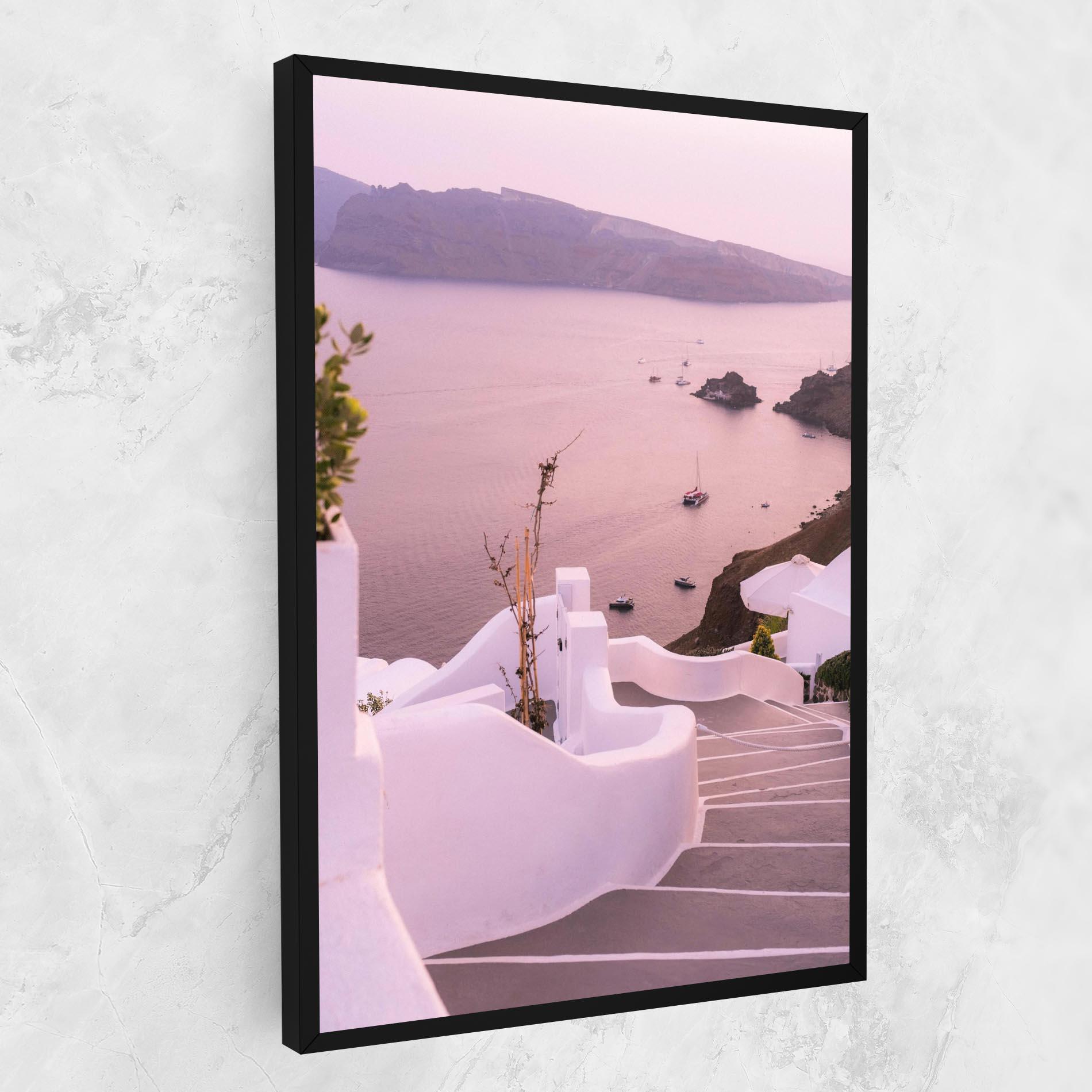 Leinwandbild Grece Strairs mockup 1