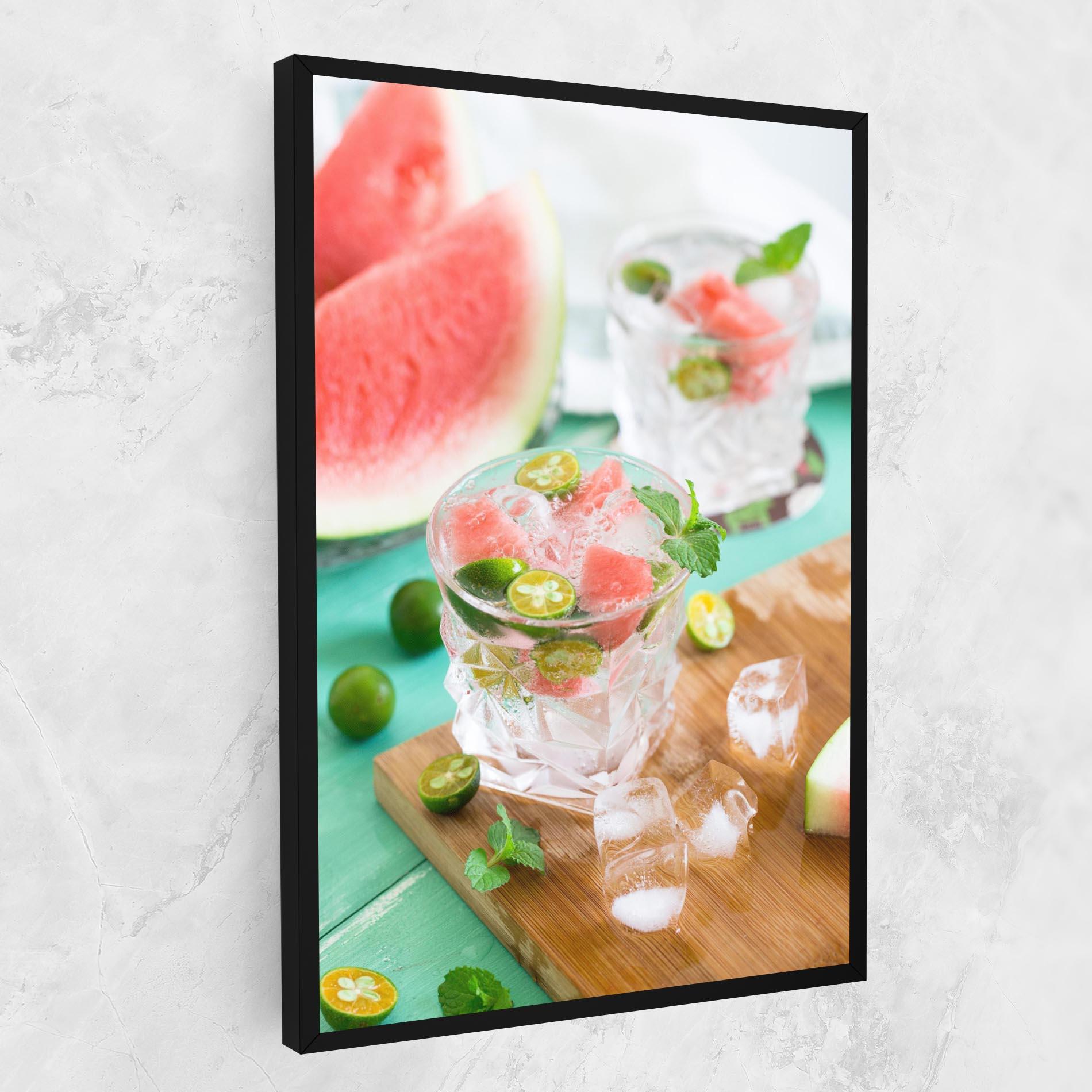 Leinwandbild Summer Drink mockup 1