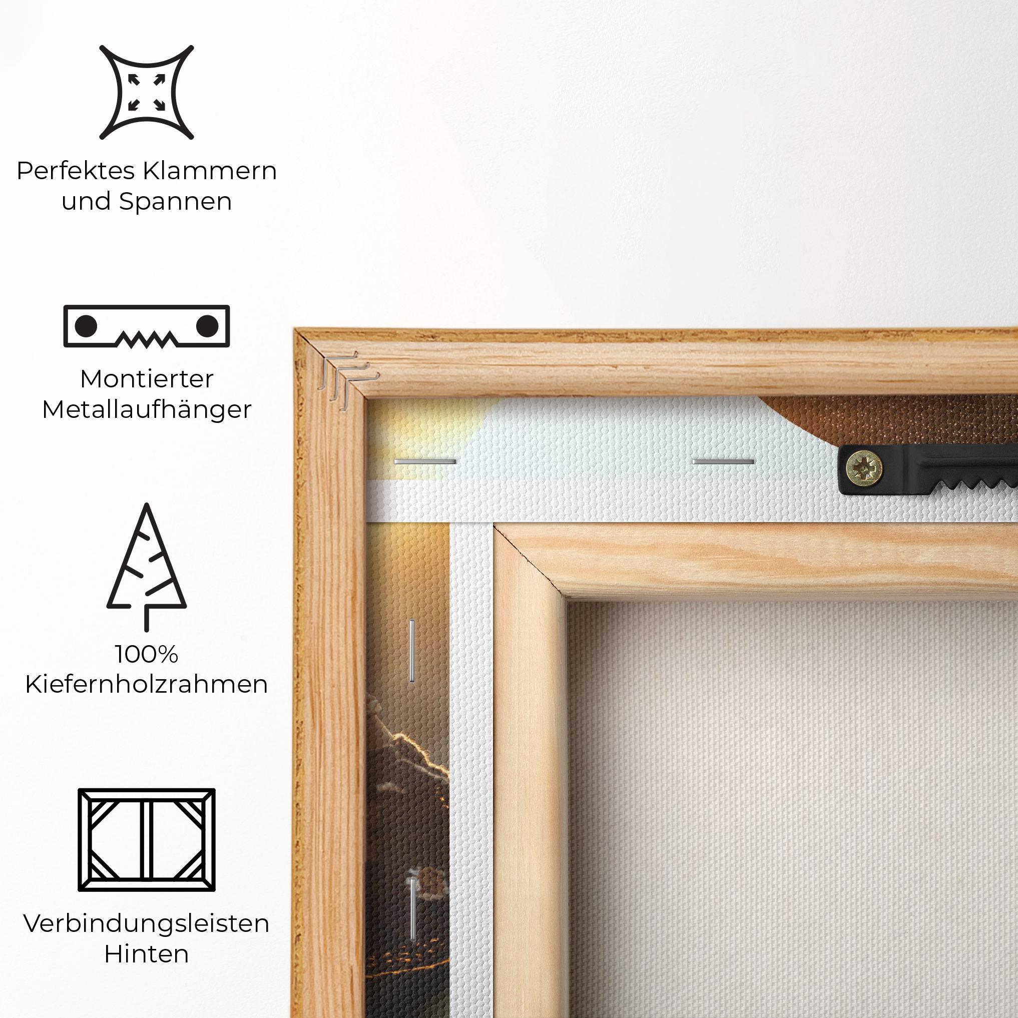 Leinwandbild Enjoying Sunset mockup 5