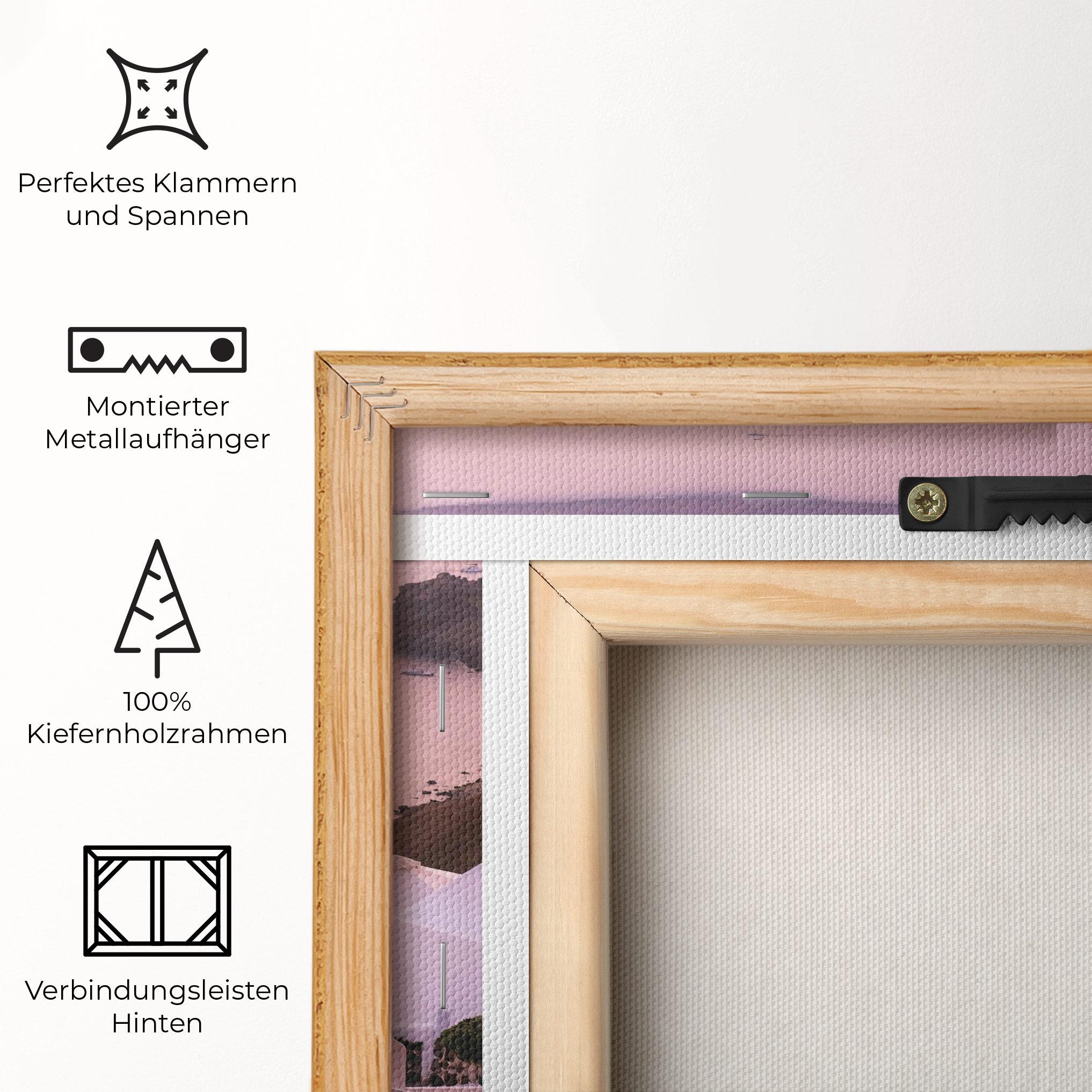 Leinwandbild Grece Strairs mockup 5