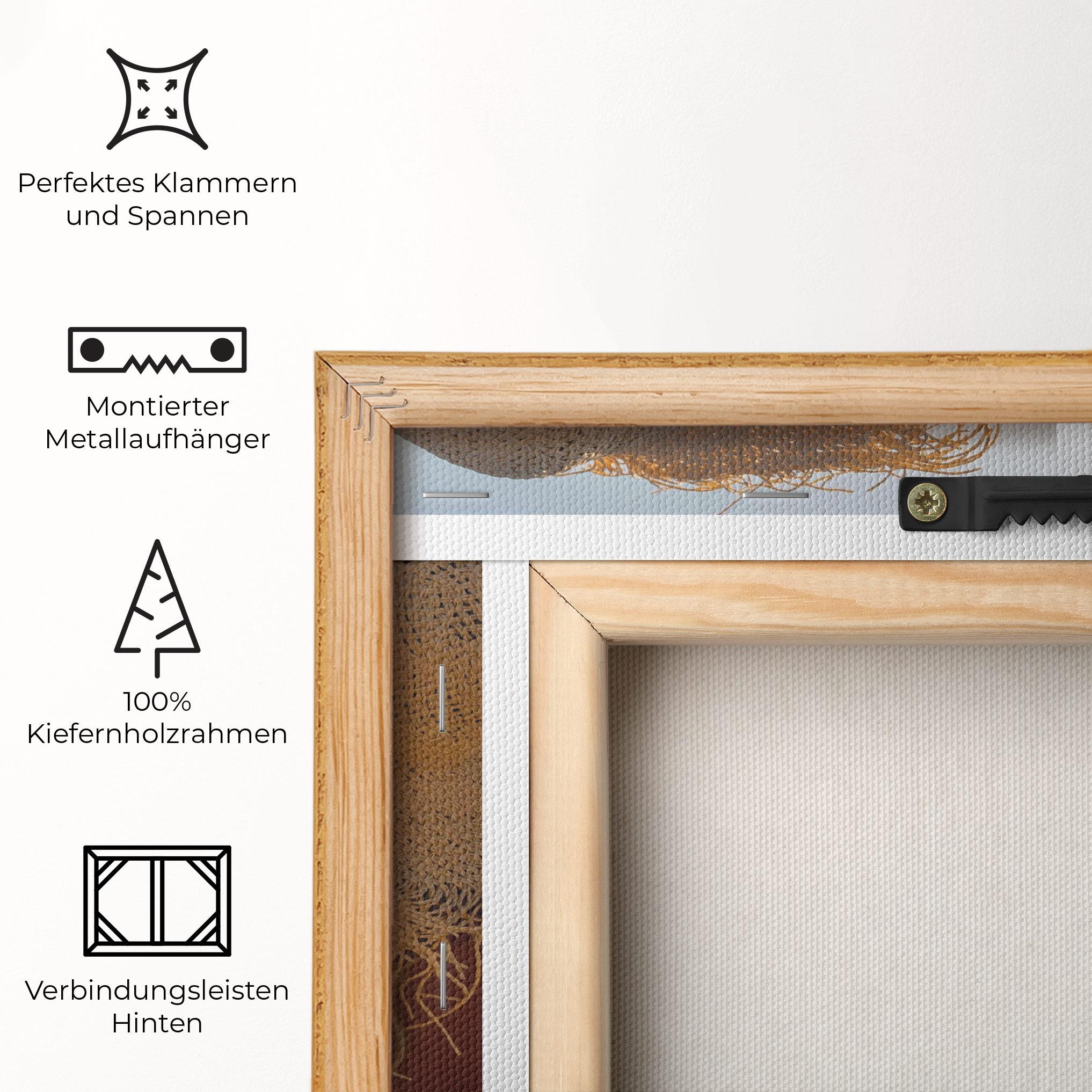 Leinwandbild Heart Symbol mockup 5