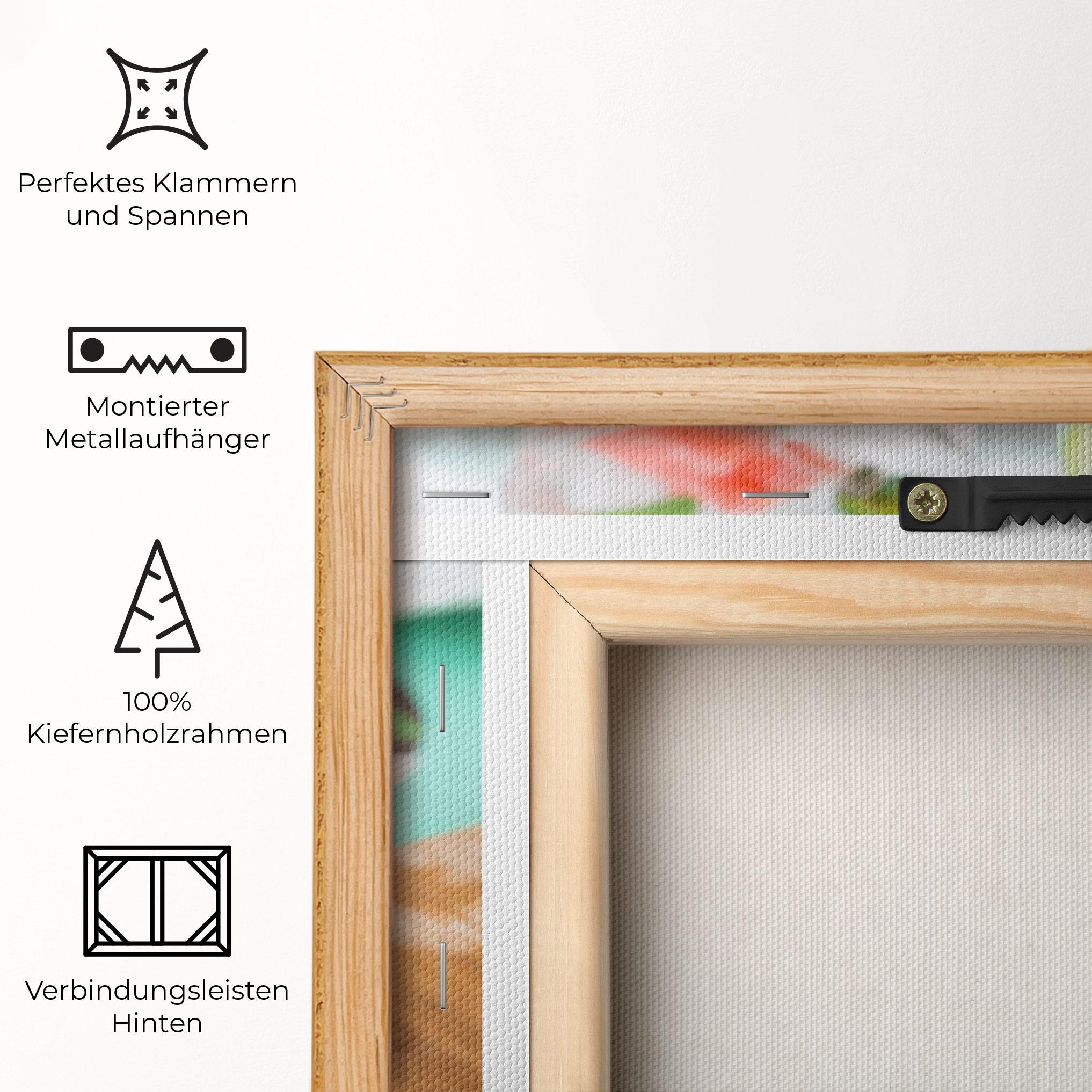 Leinwandbild Summer Drink mockup 5