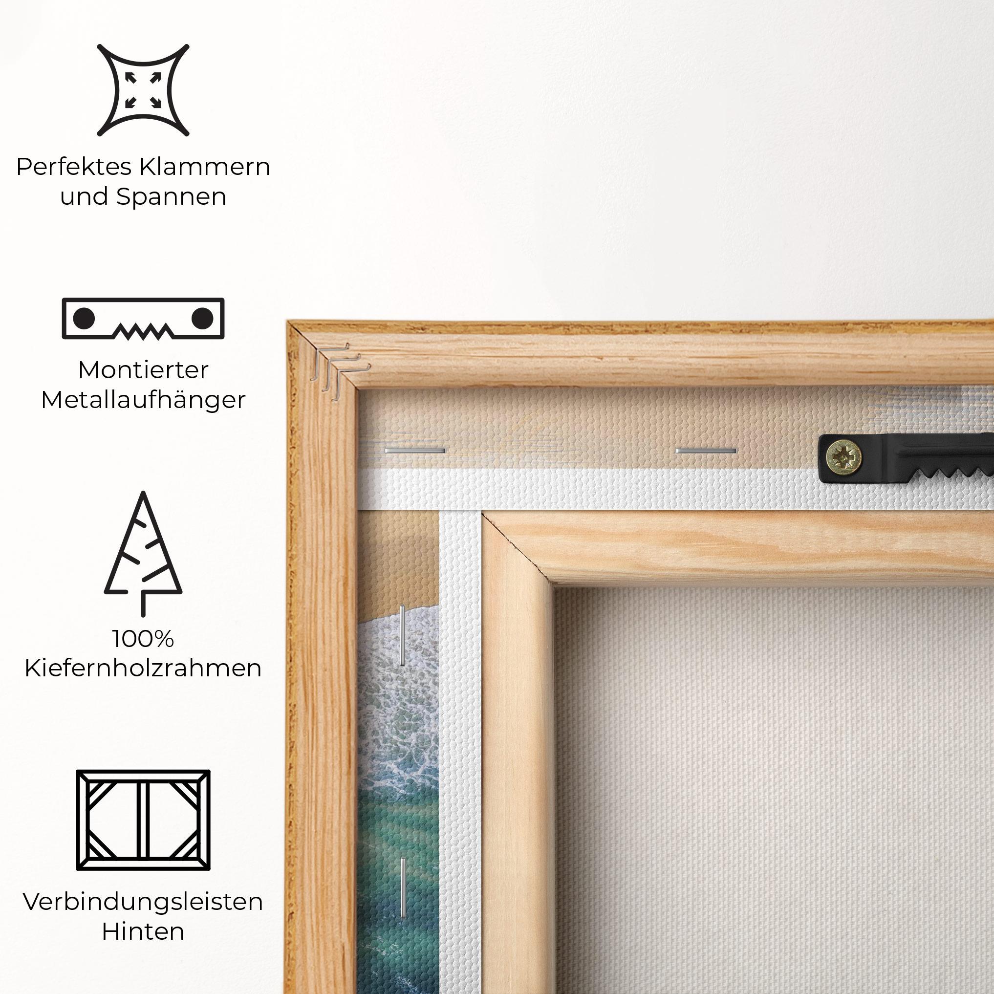 Leinwandbild Summer Wave mockup 5