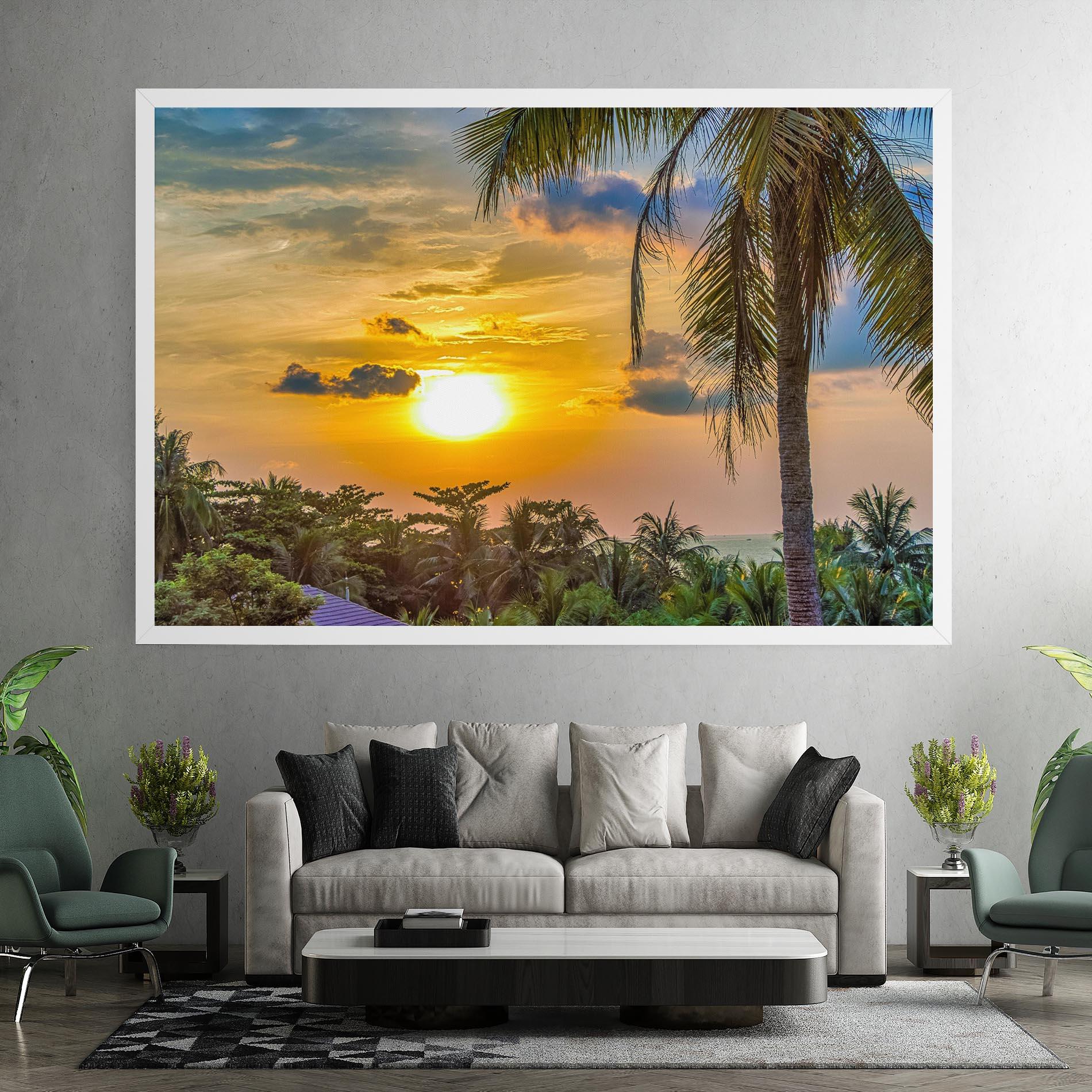 Leinwandbild Summer View mockup 7