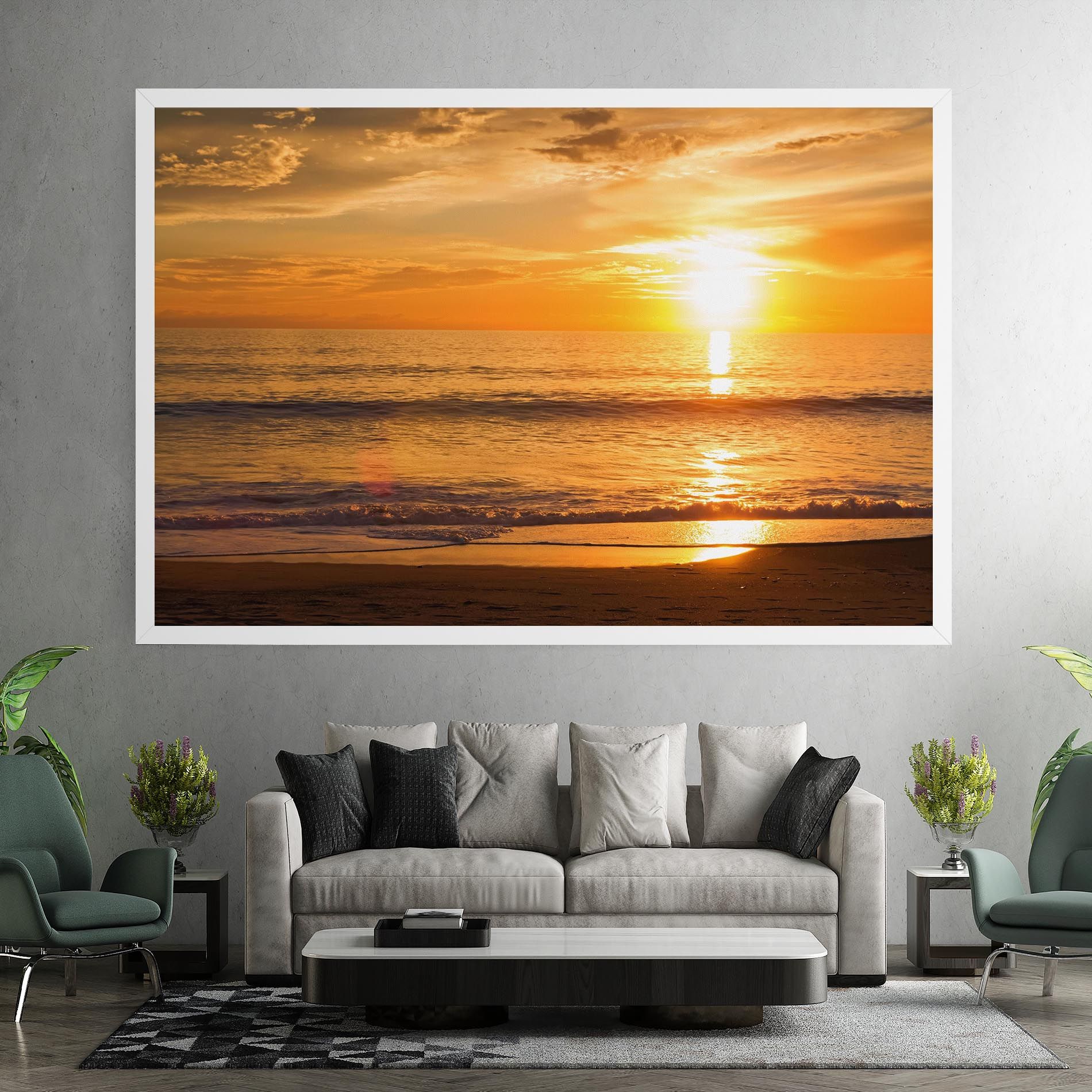 Sunset Ocean Coast mockup 7