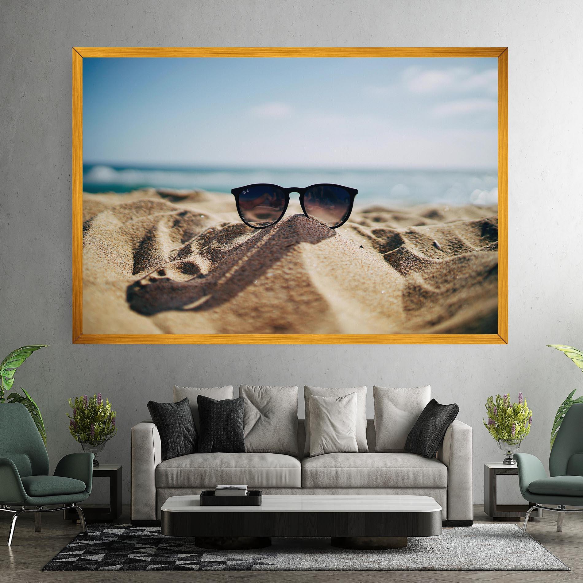 Leinwandbild Sand Glasses mockup 7