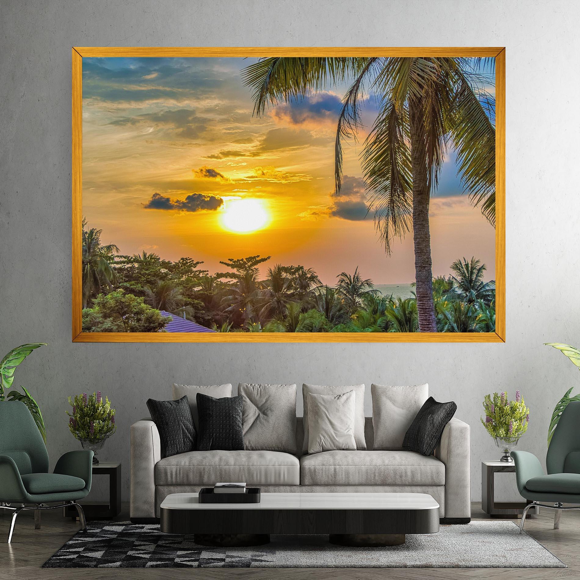 Leinwandbild Summer View mockup 7