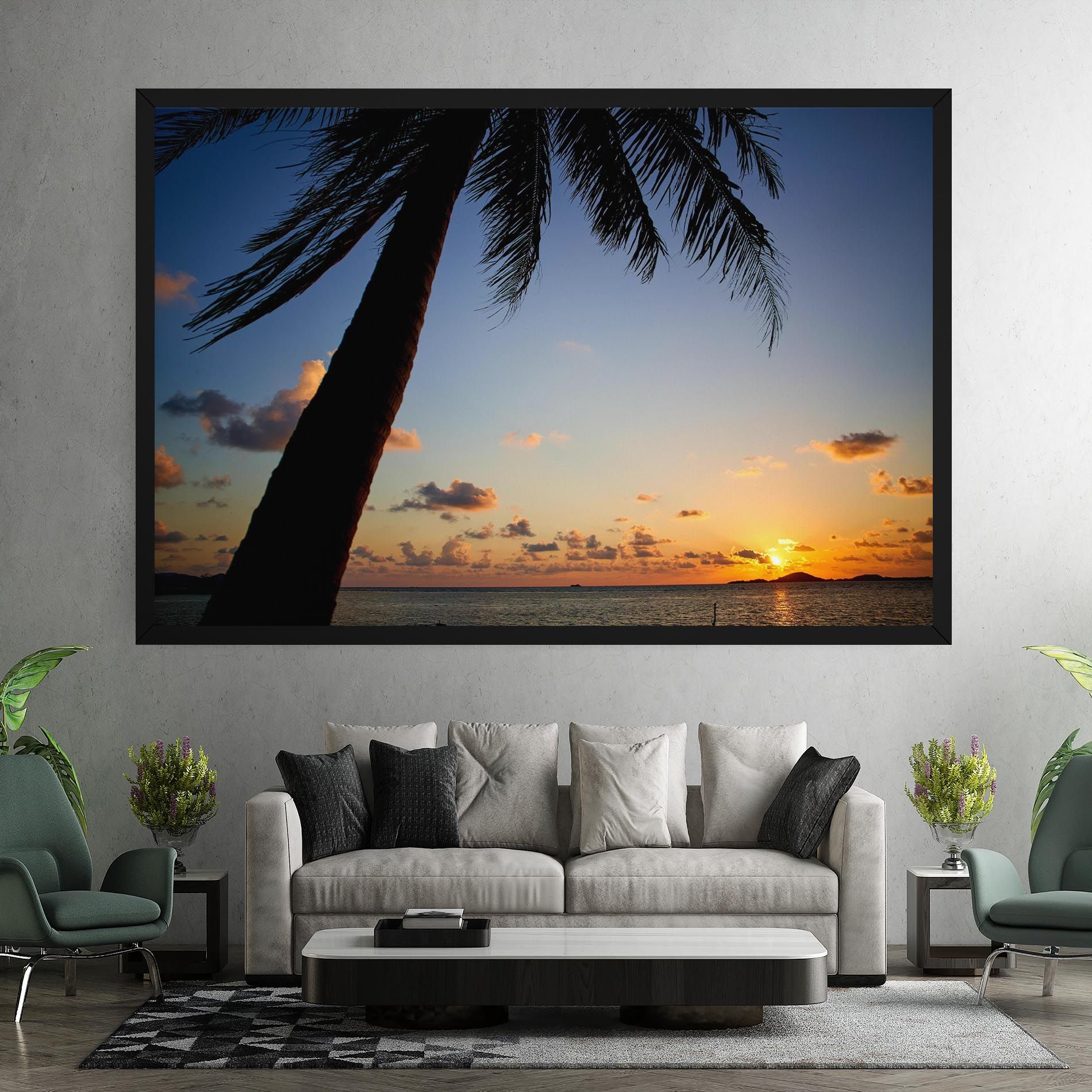 Palm Tree Silhouette mockup 7