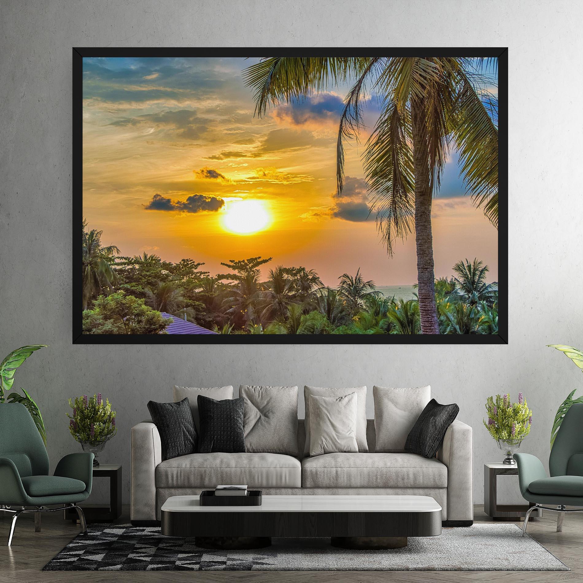 Leinwandbild Summer View mockup 7