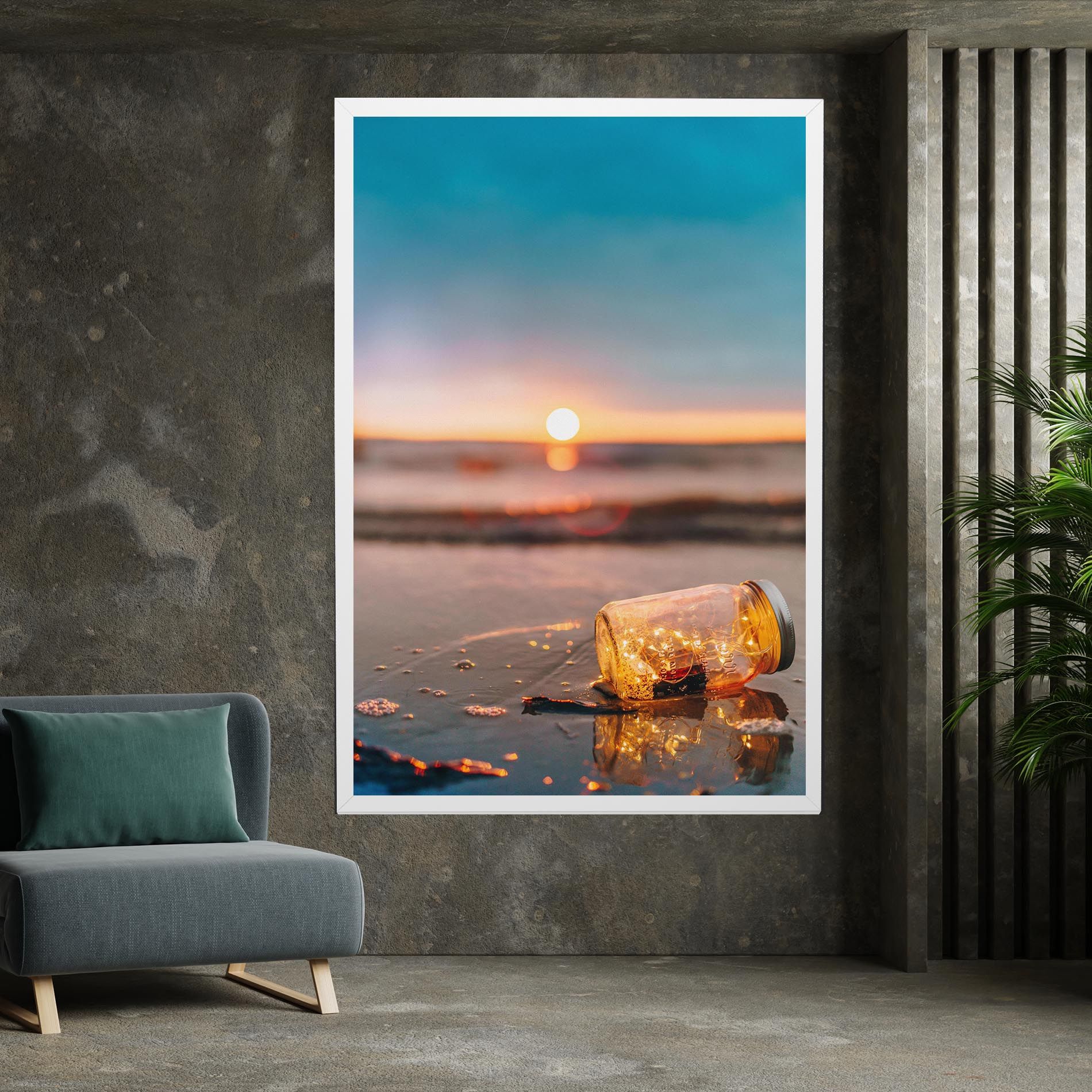 Jar With Lights mockup 7