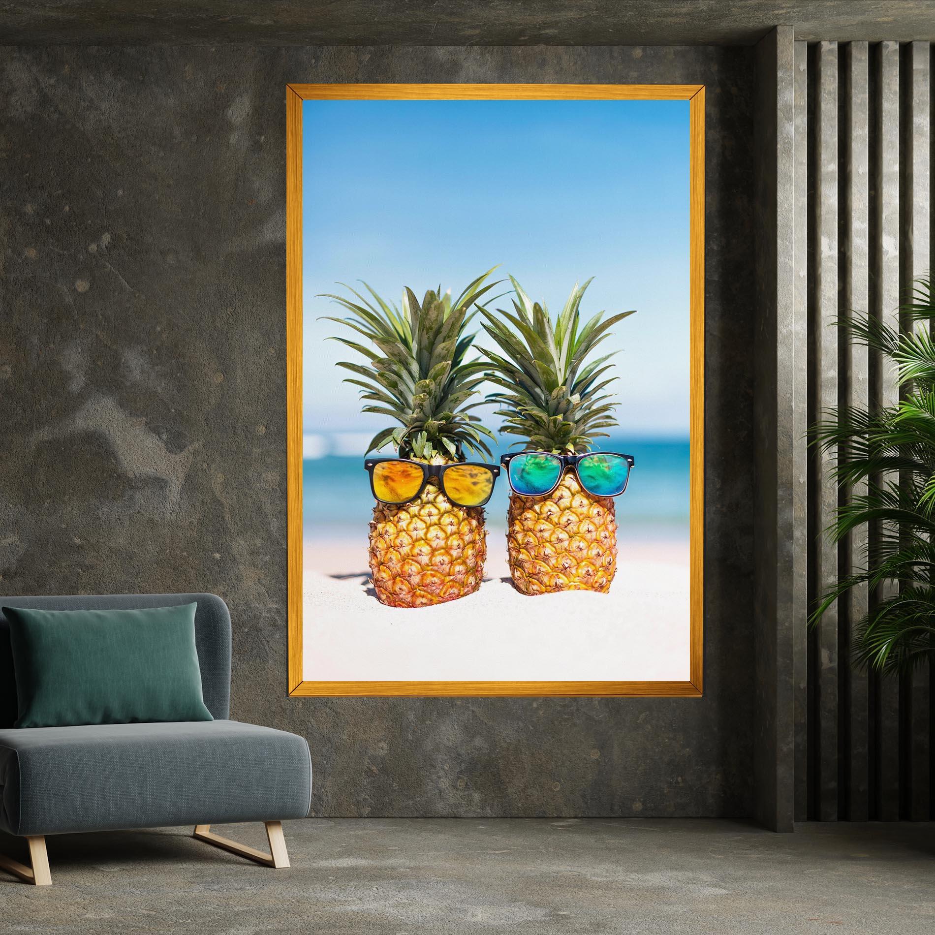 Leinwandbild Trendy Sunglasses mockup 7