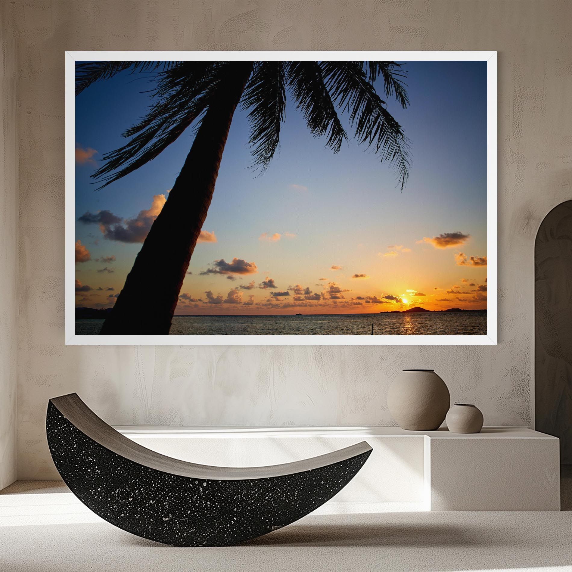 Palm Tree Silhouette mockup 8