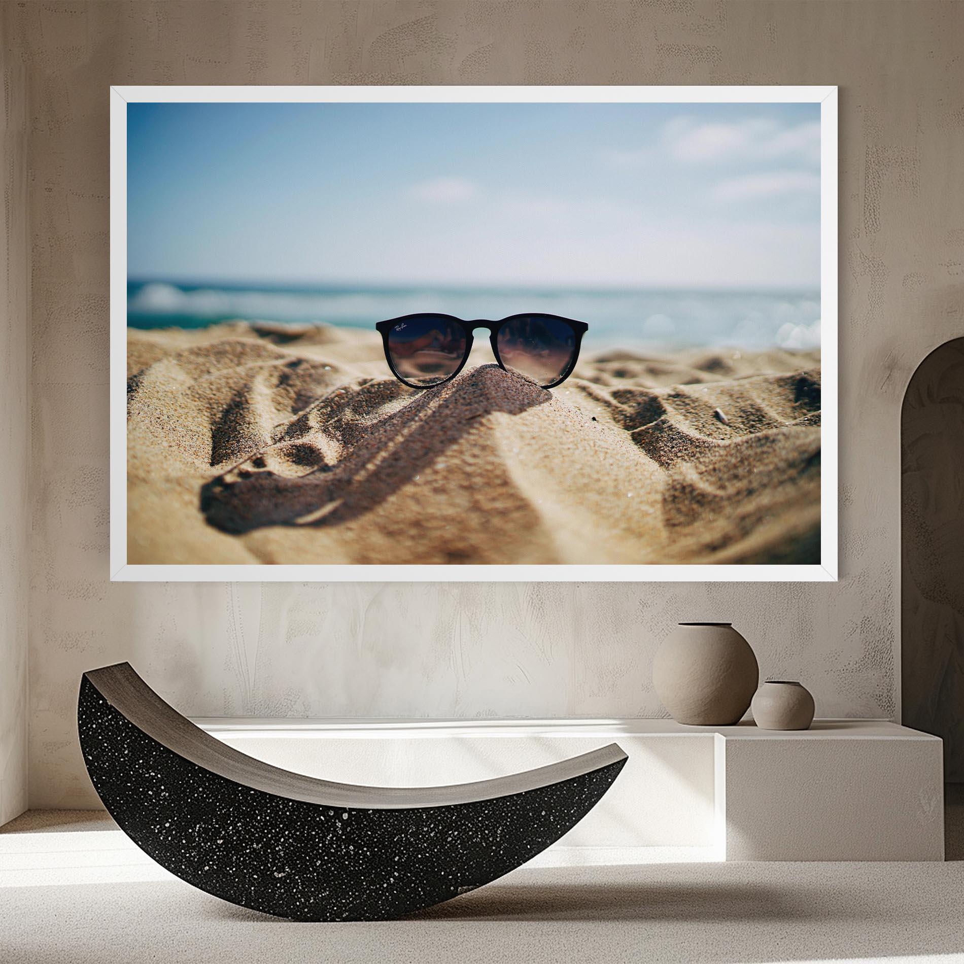 Leinwandbild Sand Glasses mockup 8