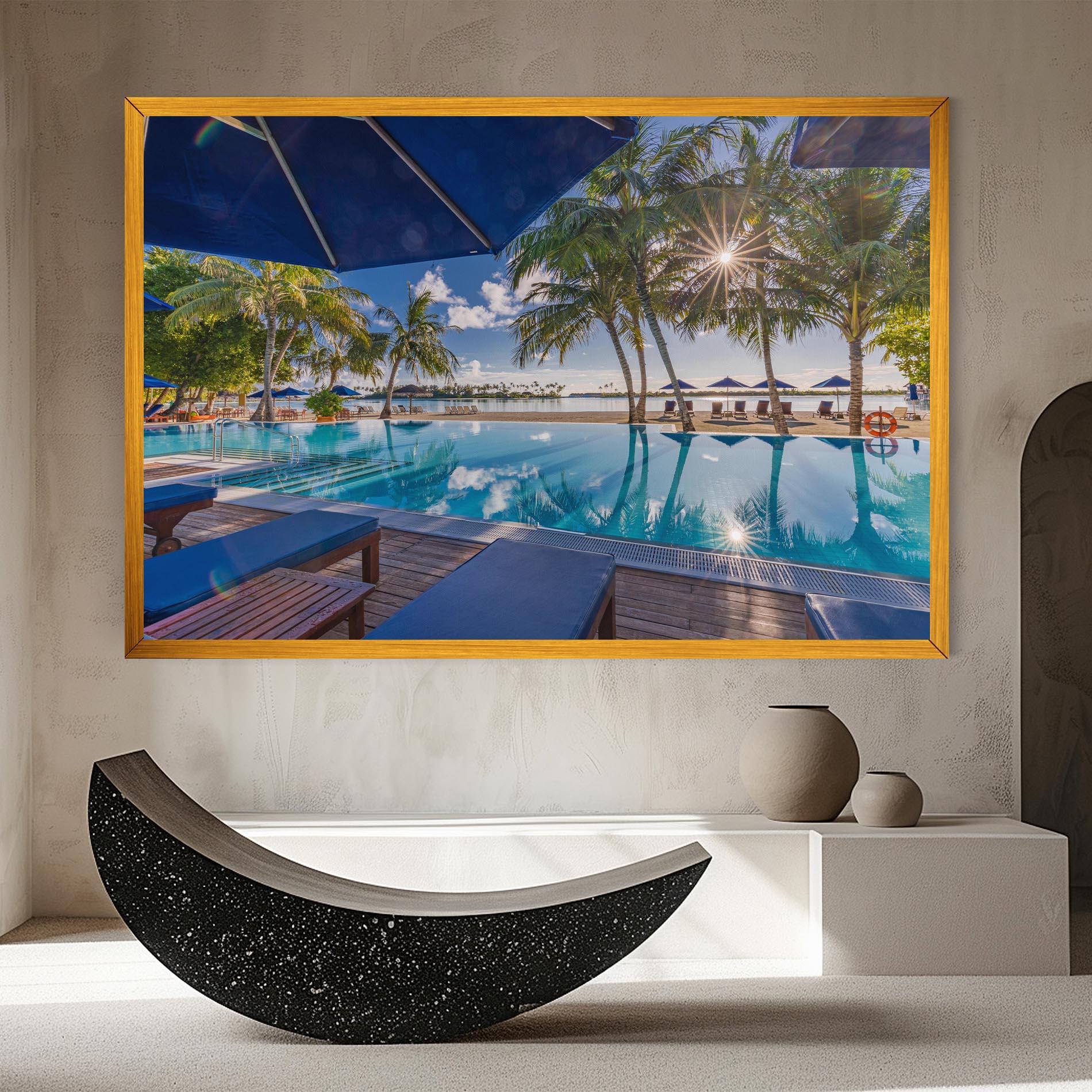 Leinwandbild Fantastic Summer Mood mockup 8