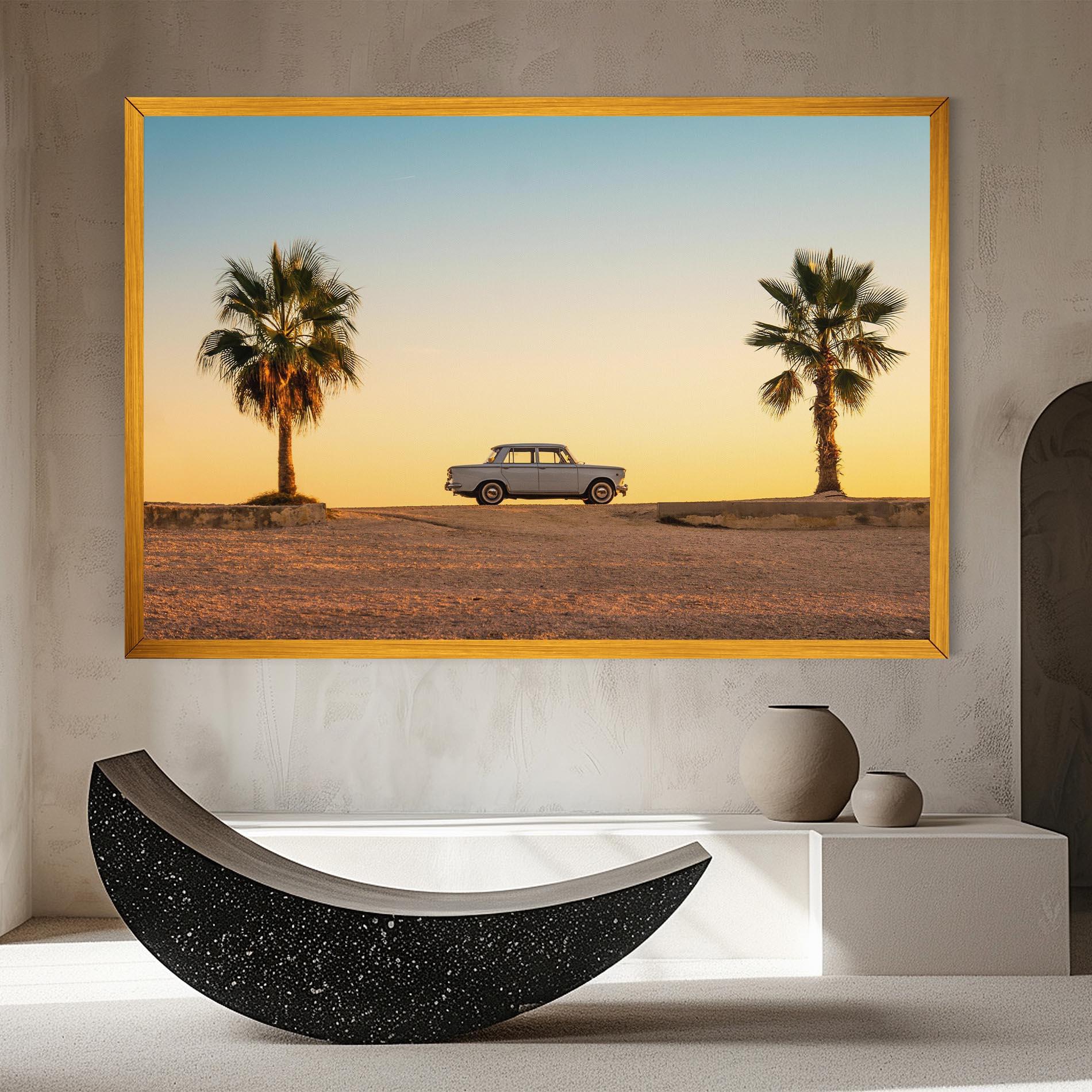 Leinwandbild Summer Car mockup 8