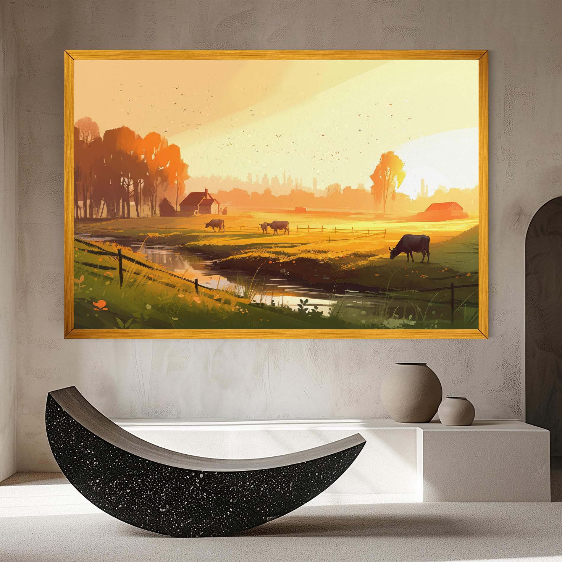 Sunlight Cows mockup 8