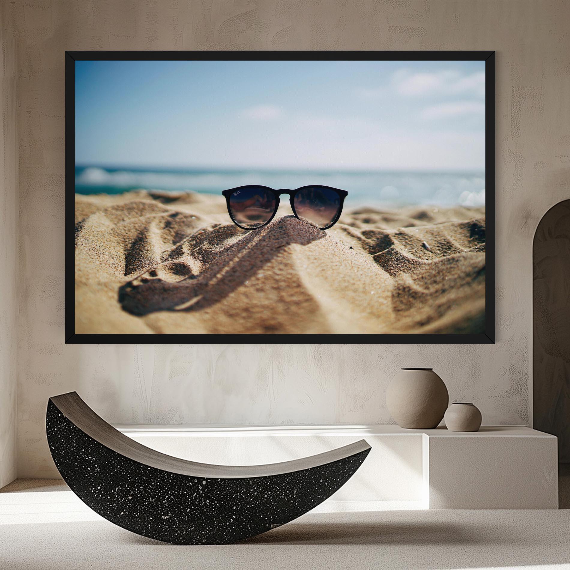 Leinwandbild Sand Glasses mockup 8