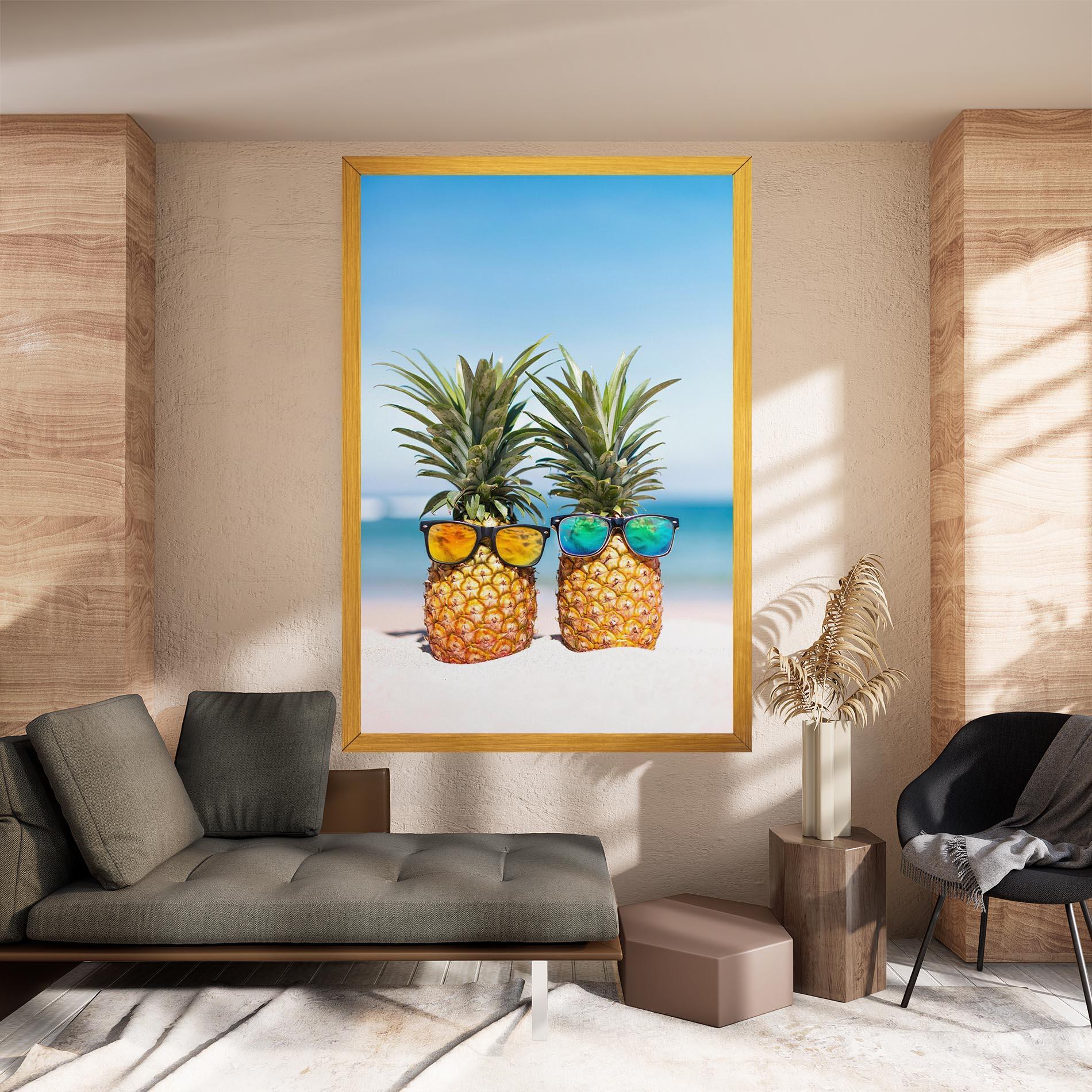 Leinwandbild Trendy Sunglasses mockup 8