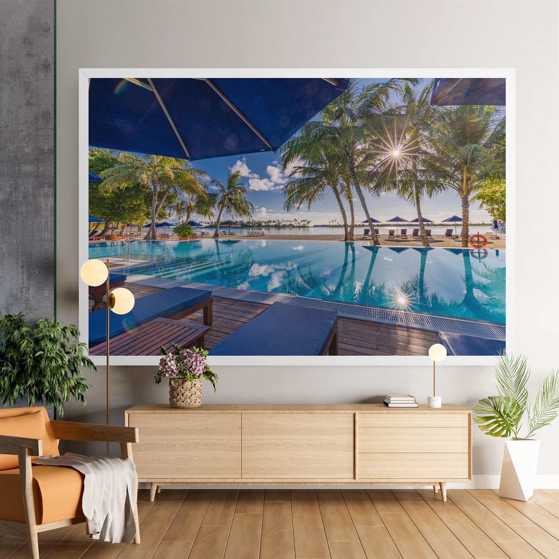 Leinwandbild Fantastic Summer Mood mockup 9