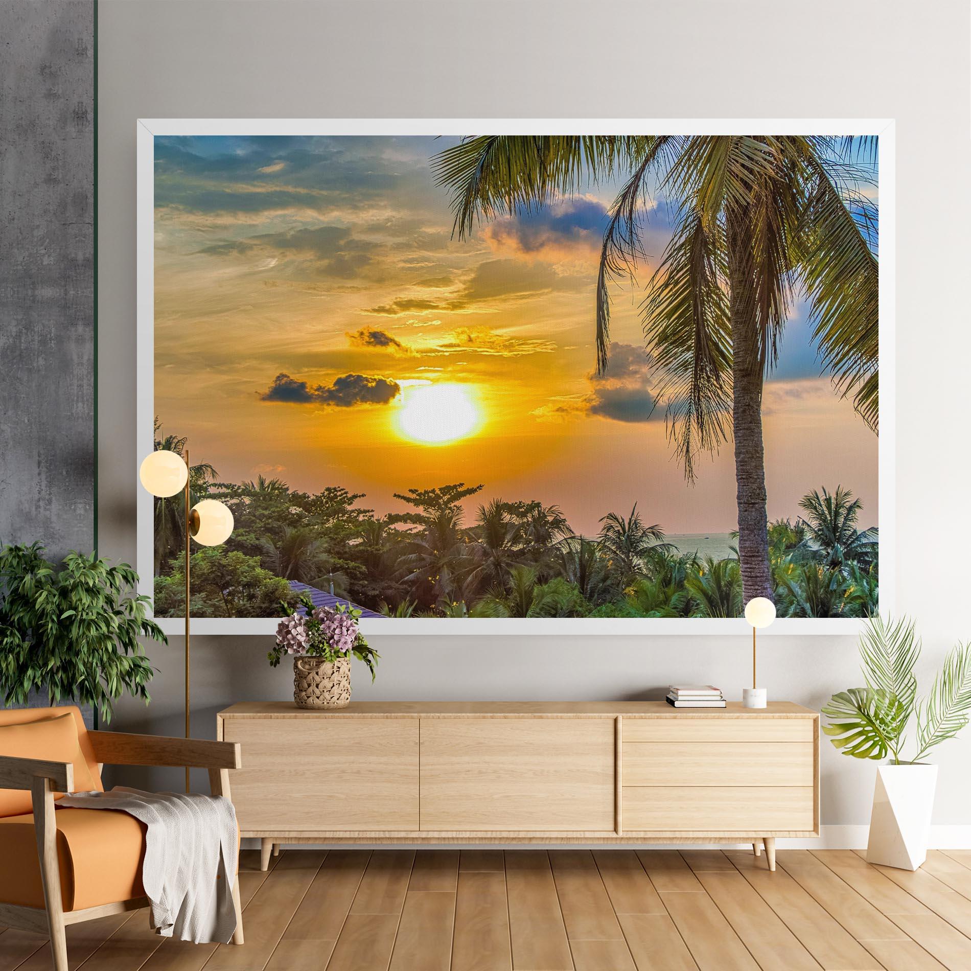Leinwandbild Summer View mockup 9
