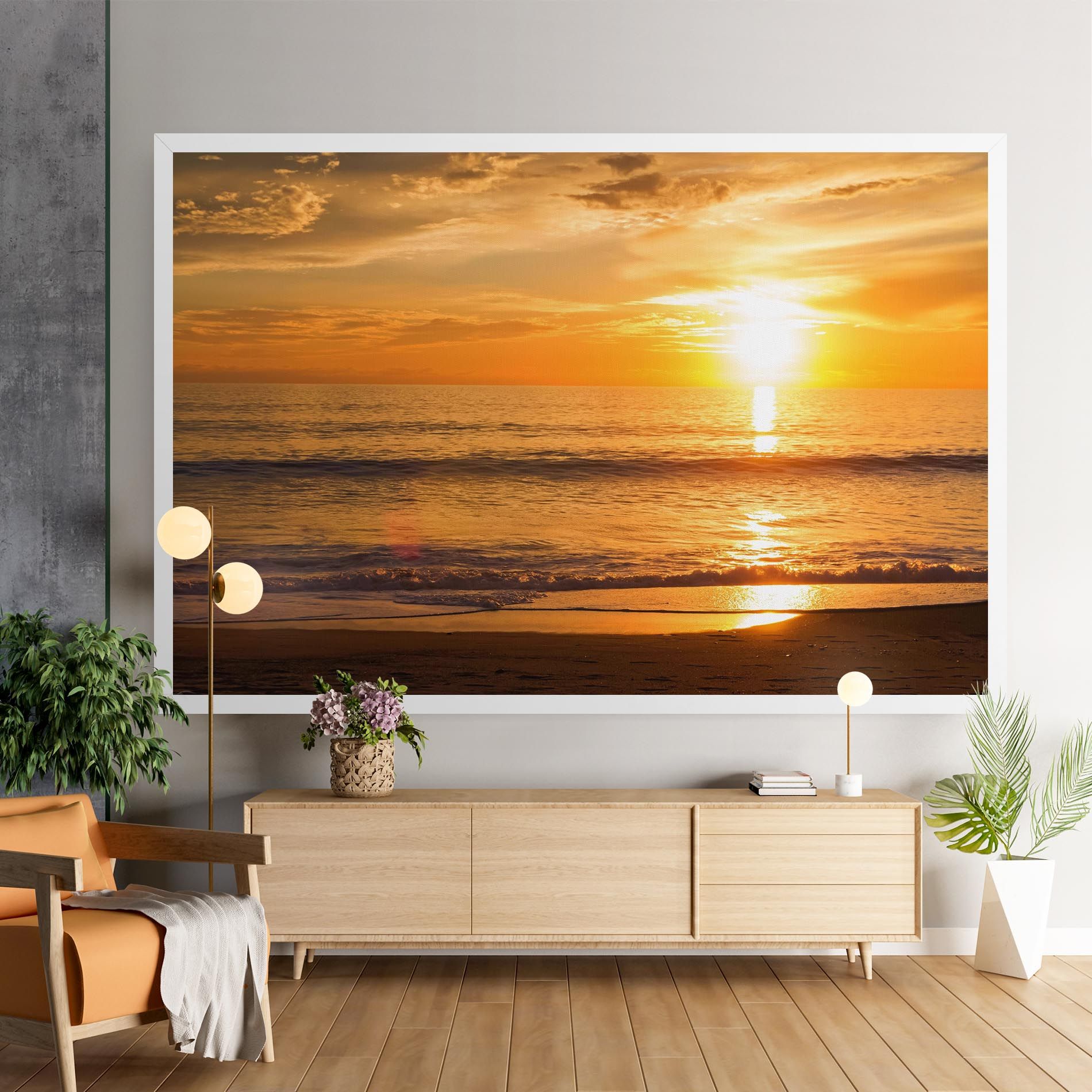Sunset Ocean Coast mockup 9