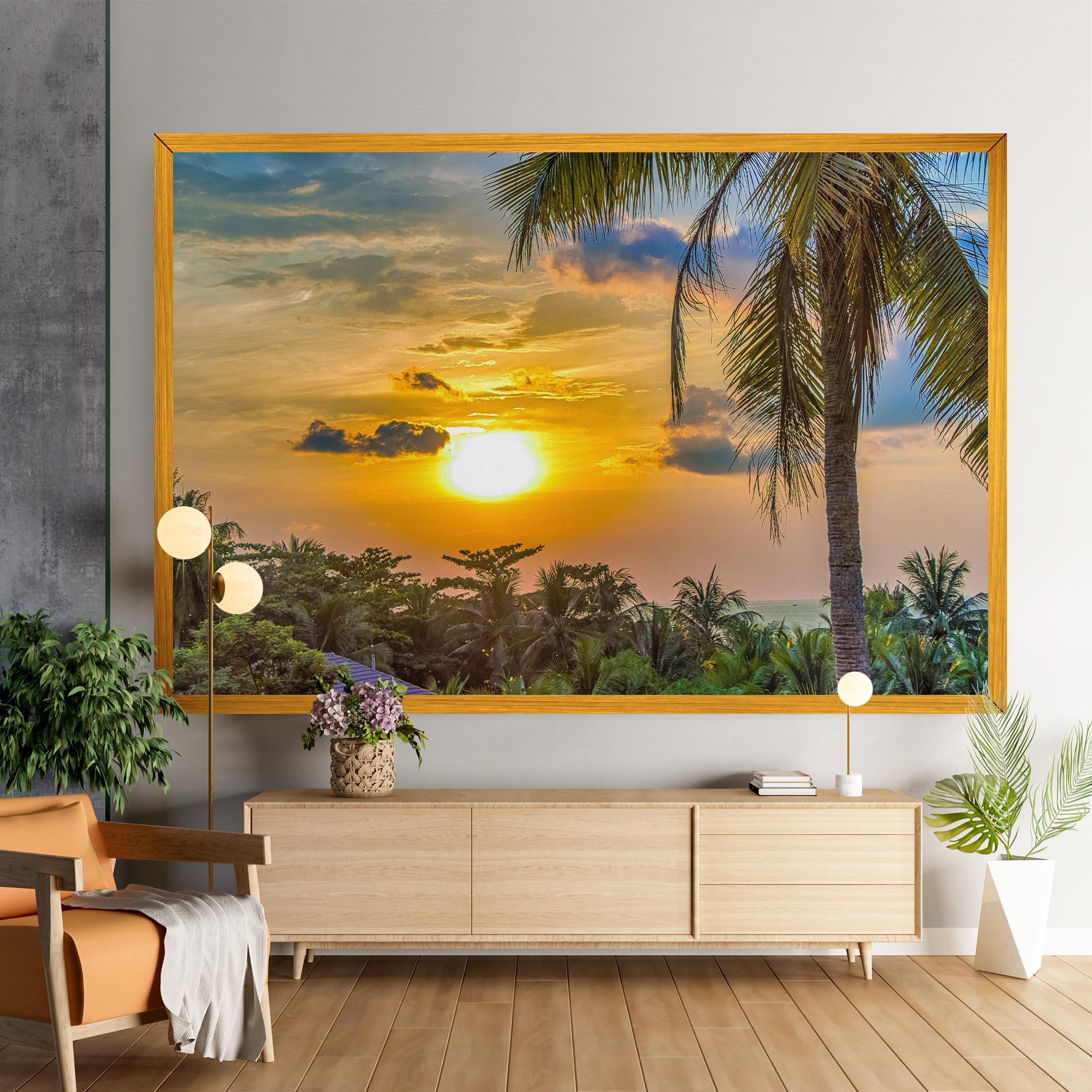 Leinwandbild Summer View mockup 9